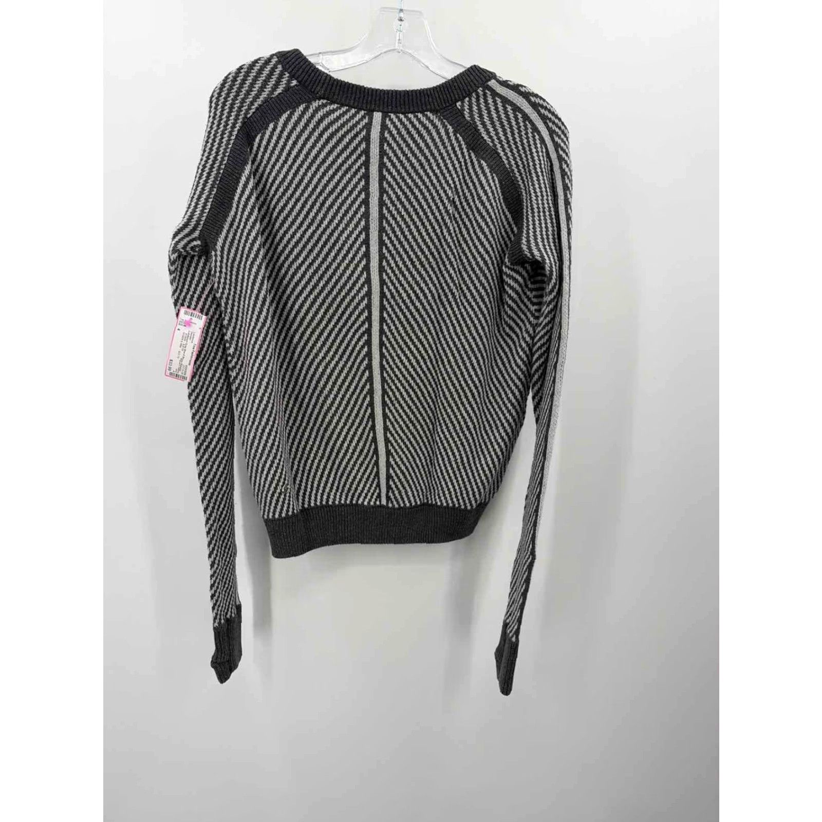 Lululemon Pre-Owned Lululemon Grey Size 4 Stripe Sweater Size S / US 4 / IT 40 - 3 Thumbnail