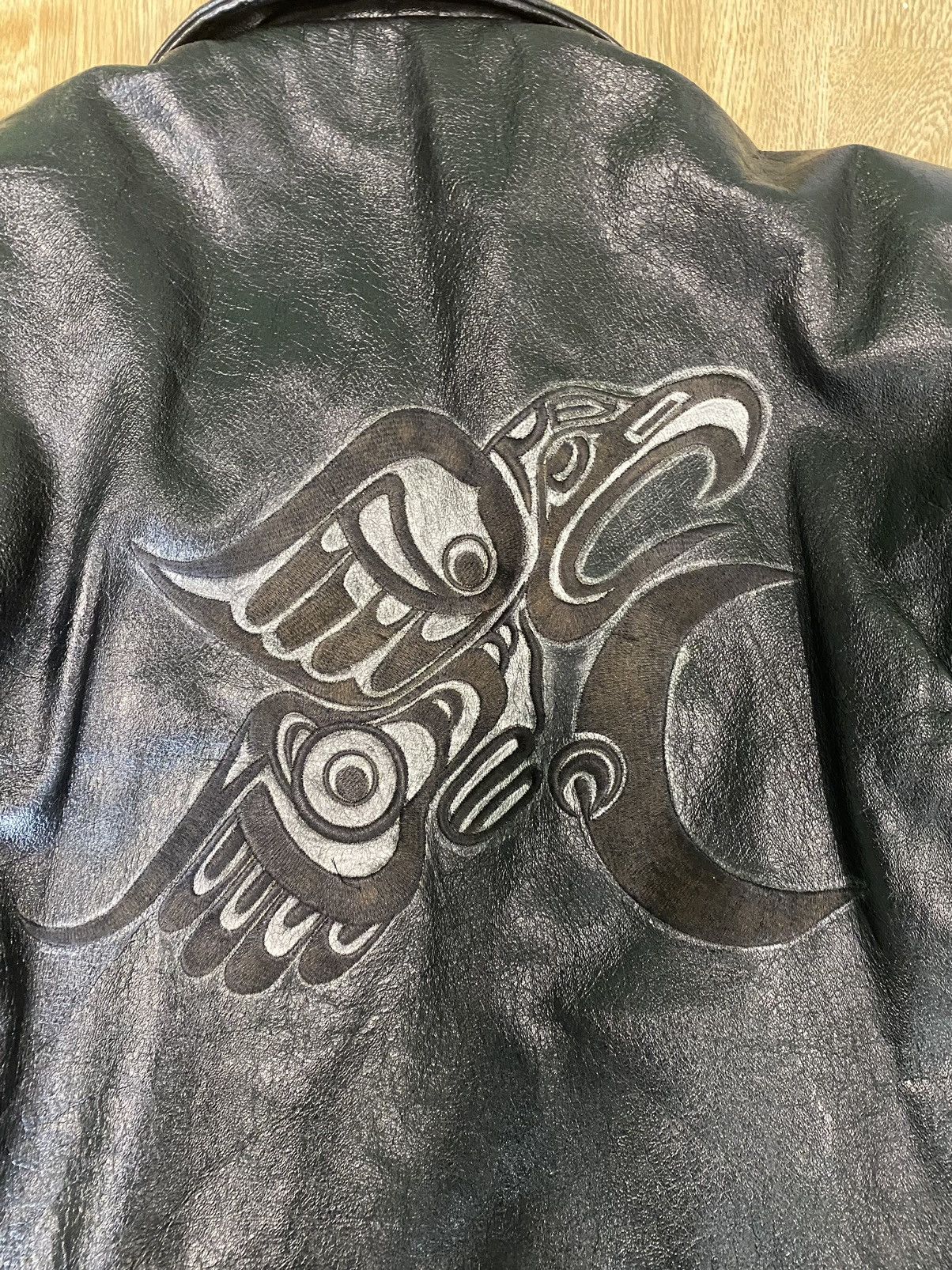 Vintage Maffay Leather Jacket Size US M / EU 48-50 / 2 - 6 Thumbnail