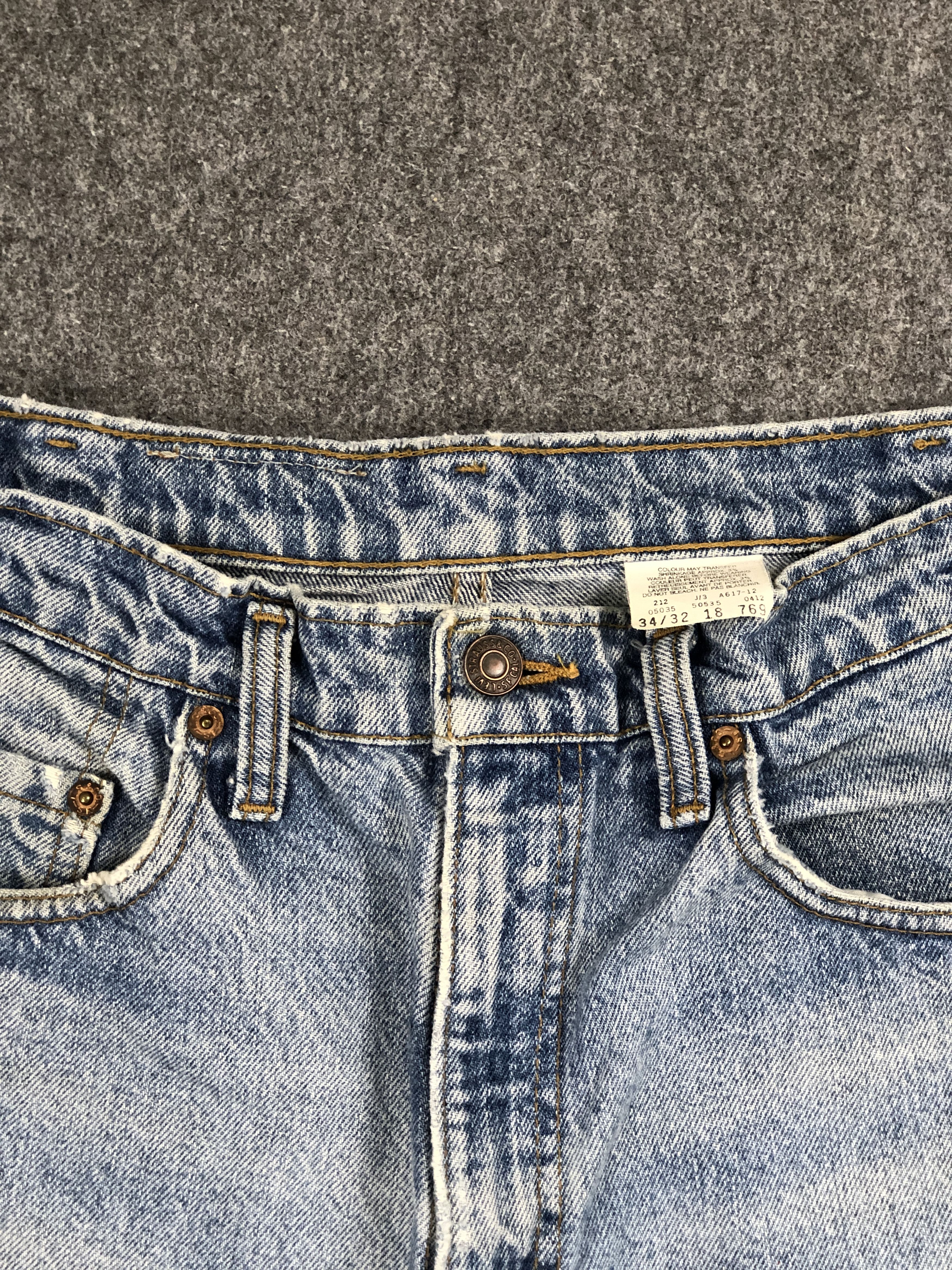 Levi's Vintage 80s Levis 535 Light Washed Jeans DP2287 Size US 32 / EU 48 - 8 Thumbnail