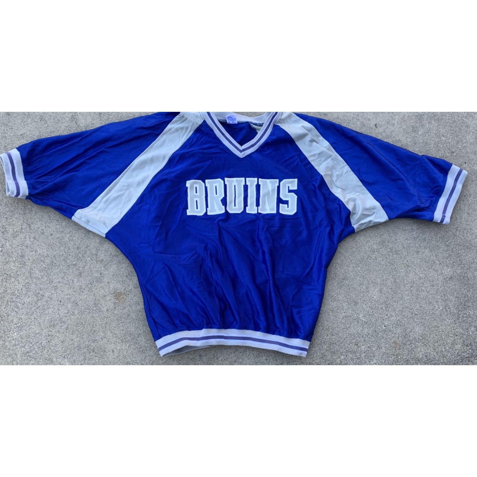 Russell Athletic Vintage Bruins Football Jersey Misses L Made In USA 80s 90s Dolman Sleeves Size L / US 10 / IT 46 - 2 Thumbnail