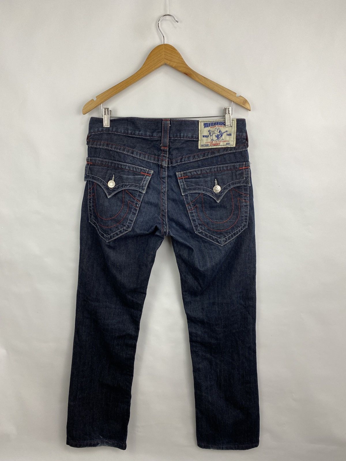 True Religion 🇺🇸 Vintage True Religion Denim Jeans Mde in USA Y2K Rare Hype Size US 30 / EU 46 - 10 Thumbnail