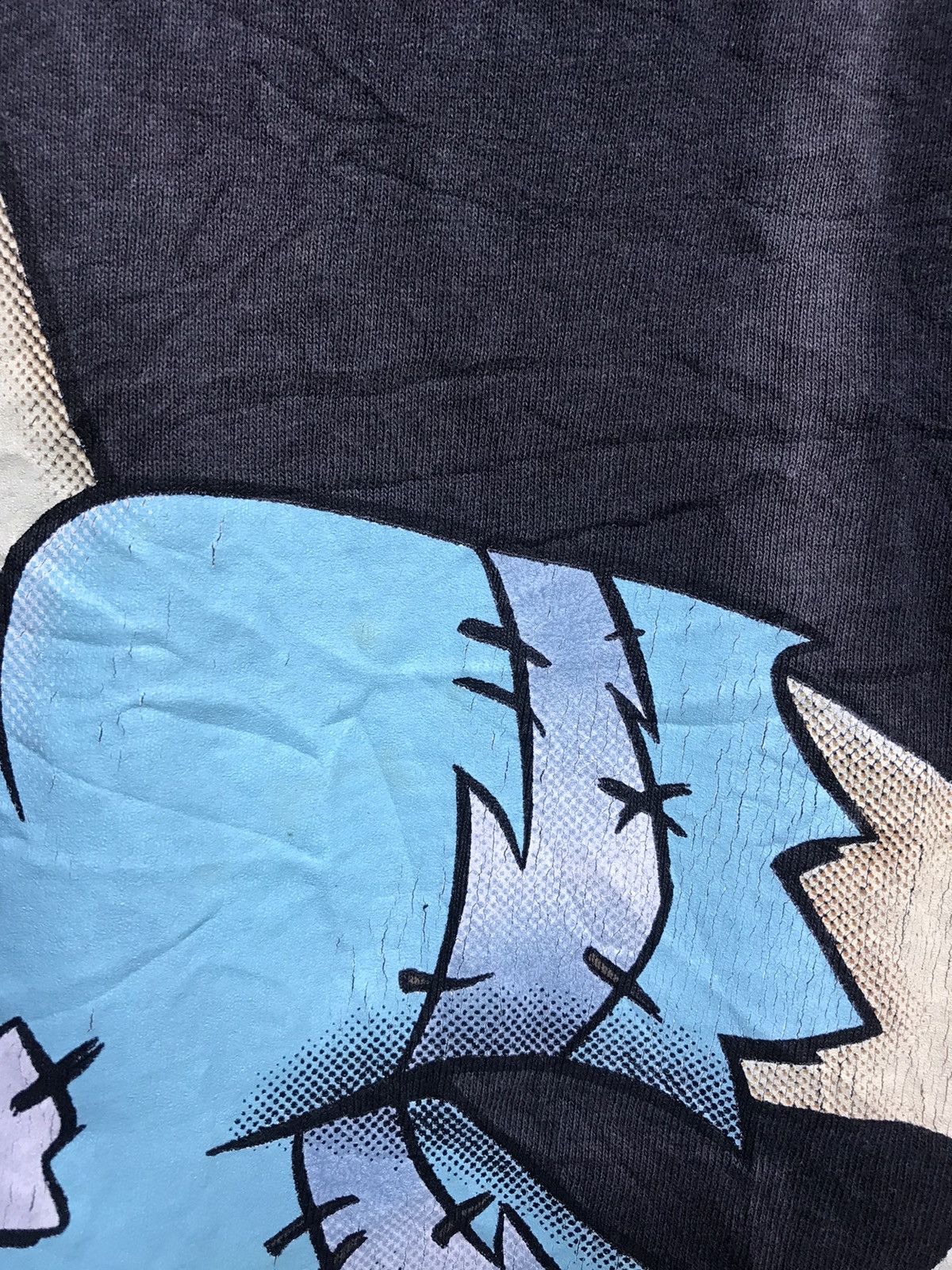 Vintage 90 Mirror Print Flinstones Shirt
