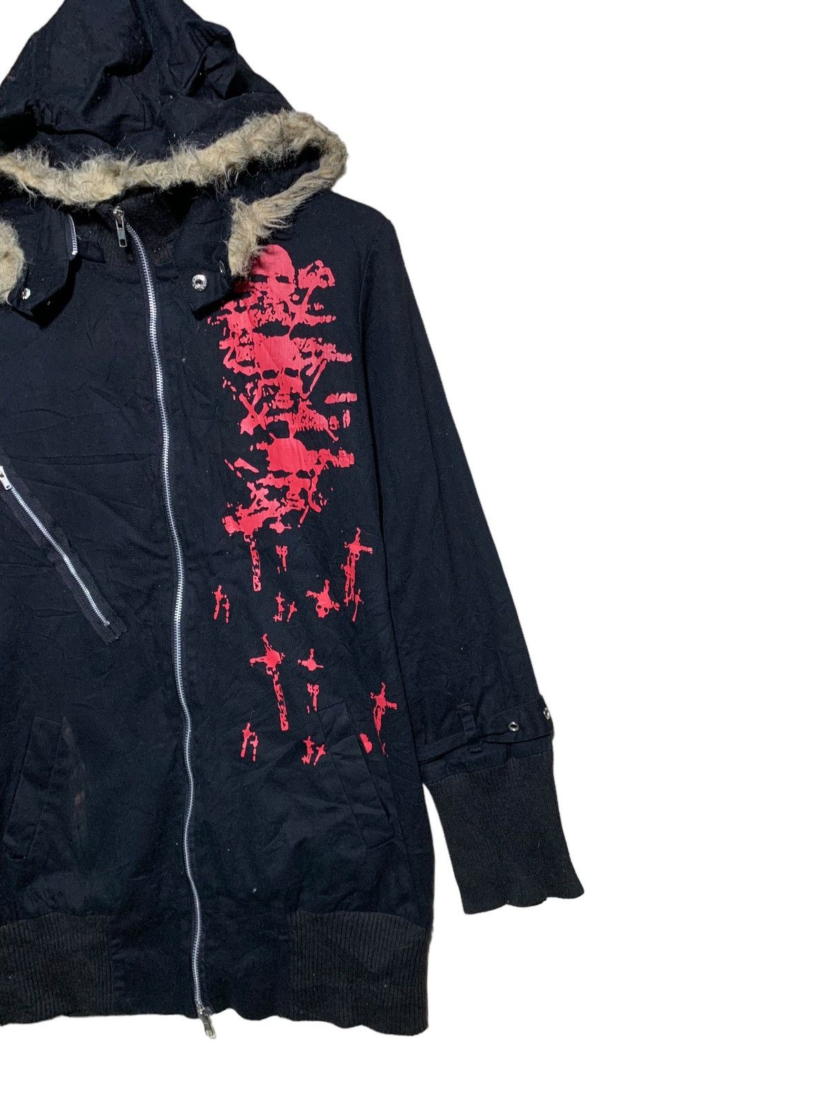 If Six Was Nine 🔥PUNK RAVE ZIPPER HOODIE JACKETS Size US M / EU 48-50 / 2 - 3 Thumbnail