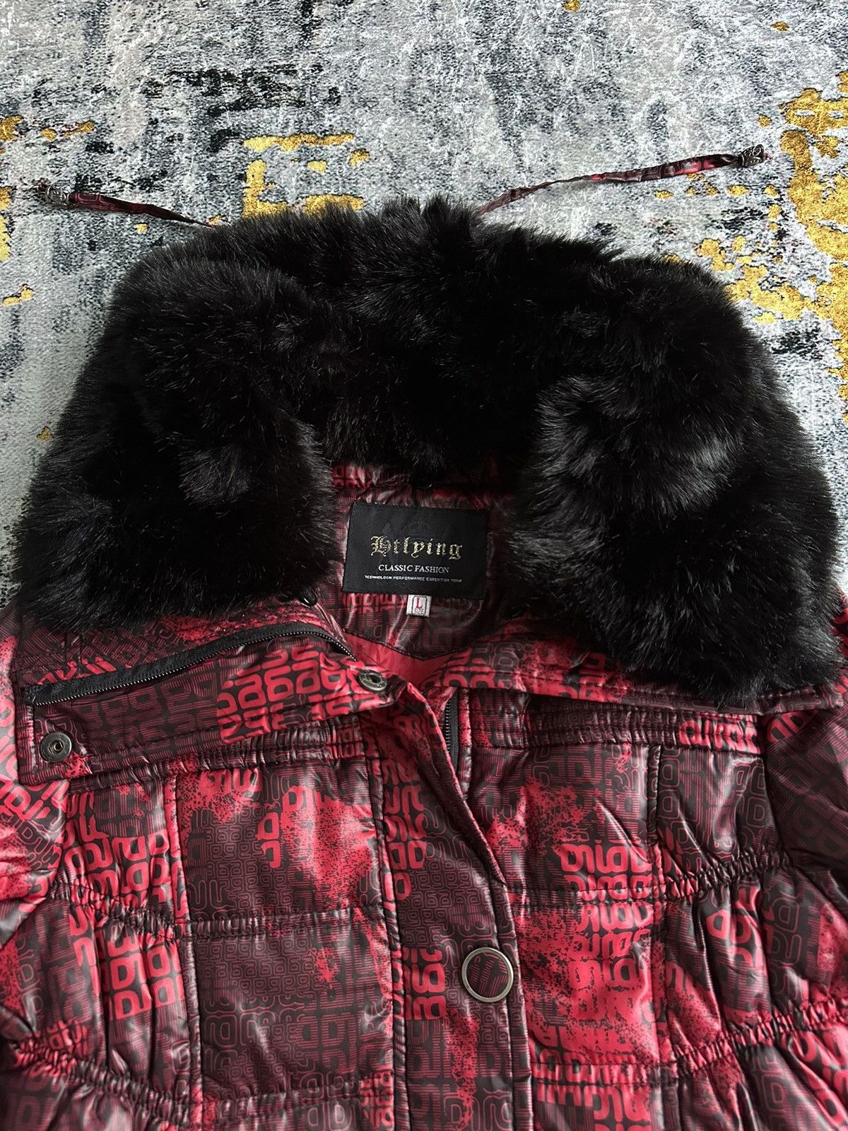 PPFM CRAZY FASHION LGB STYLE PUFFER FUR JACKET Size US S / EU 44-46 / 1 - 3 Thumbnail