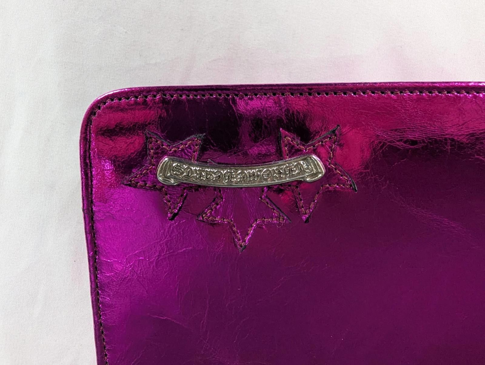 Chrome Hearts Chrome Hearts Patent Leather Purse in Pink Size ONE SIZE - 3 Thumbnail