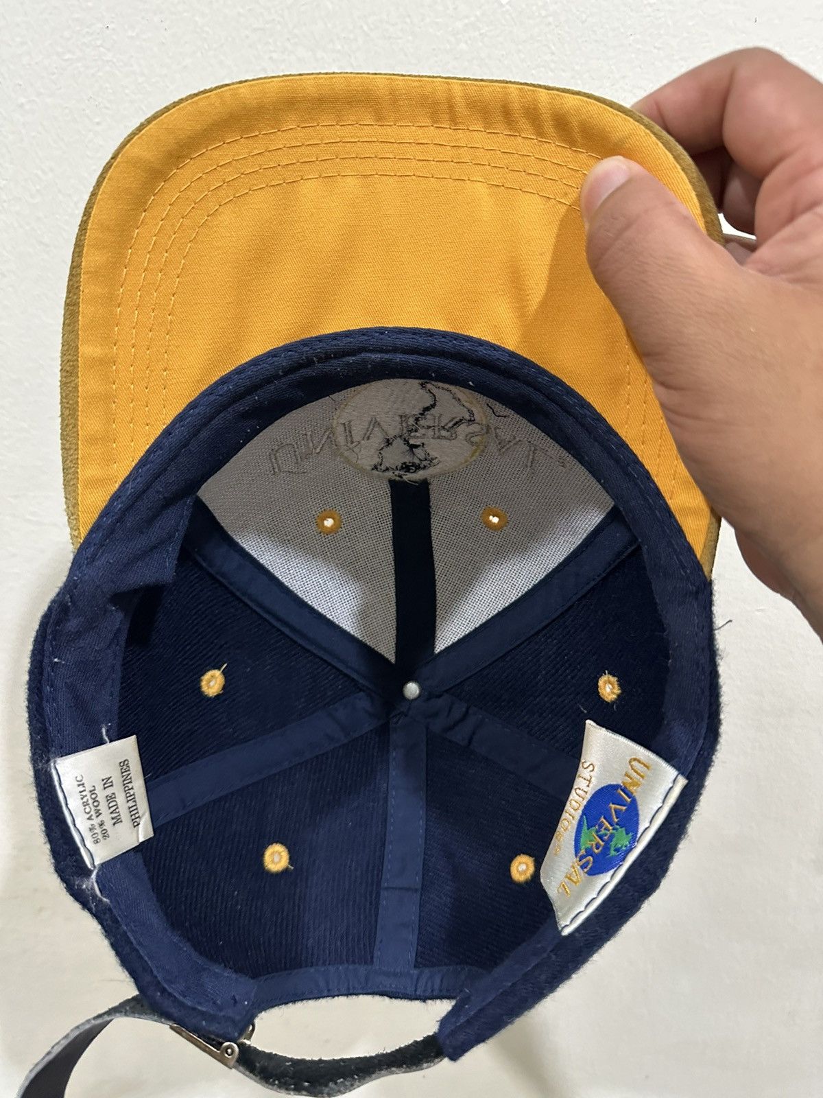 Universal Studios × Vintage 90’s Universal Pictures Hollywood Big Logo Hat Size ONE SIZE - 6 Thumbnail