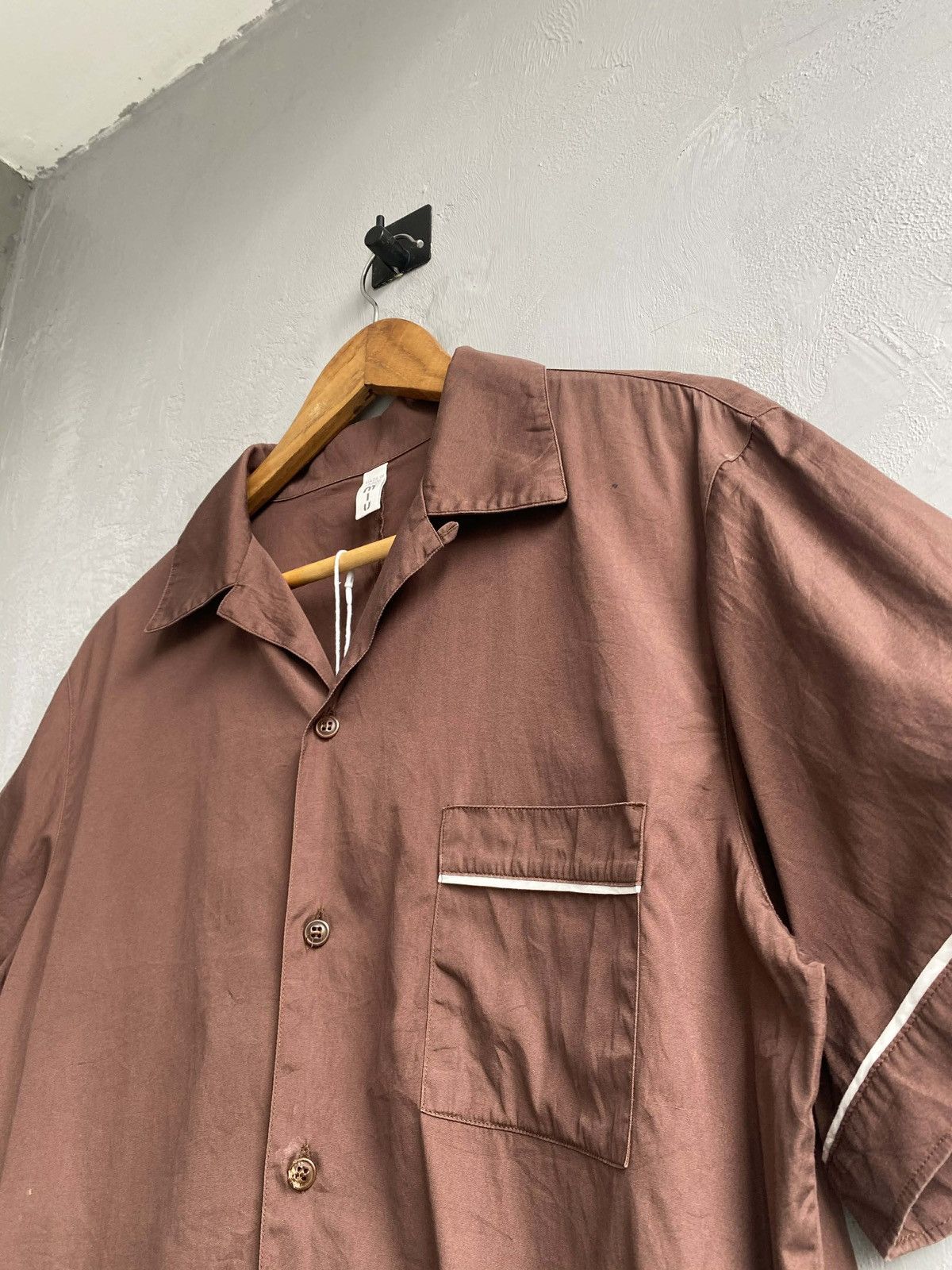 Miu Miu Miu Miu SS2000 camp collar button up shirt Size US M / EU 48-50 / 2 - 6 Thumbnail