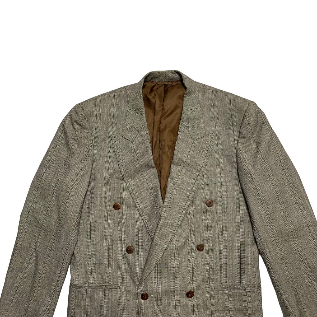 Christian Dior Monsieur Vintage Christian Dior Double Breast Checkered Blazer Size US M / EU 48-50 / 2 - 4 Thumbnail