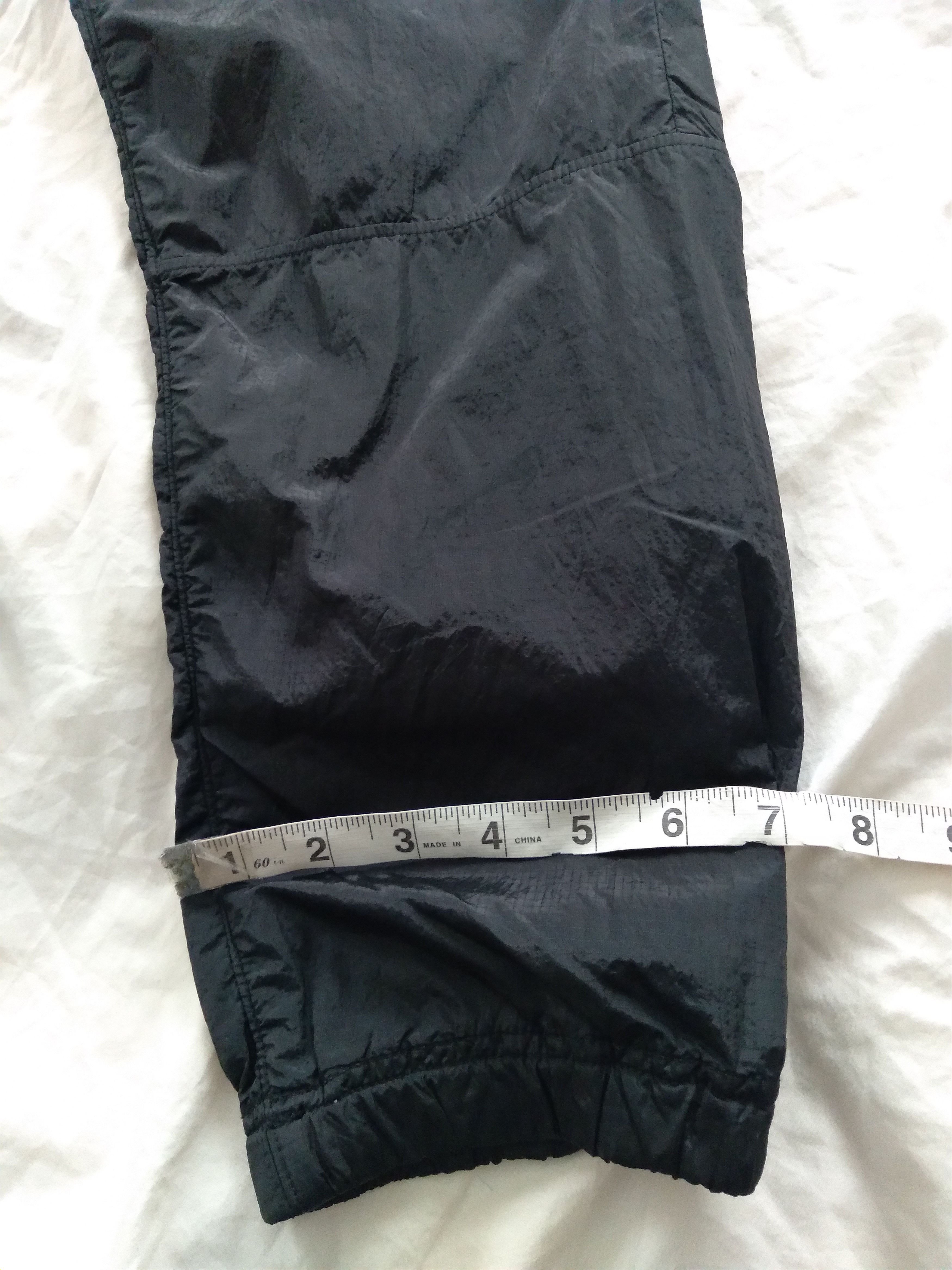 Stone Island Nylon Ripstop Jogger Pants RE T 30 black Size US 31 - 8 Thumbnail