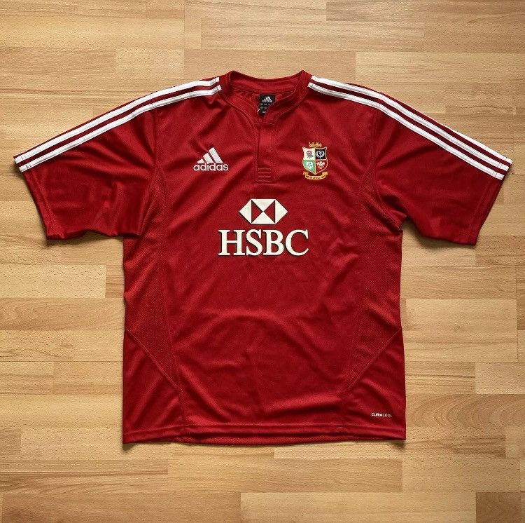 Adidas 2009 British Irish Lions South Africa Tour Mens Jersey Rugby Size US L / EU 52-54 / 3 - 1 Thumbnail
