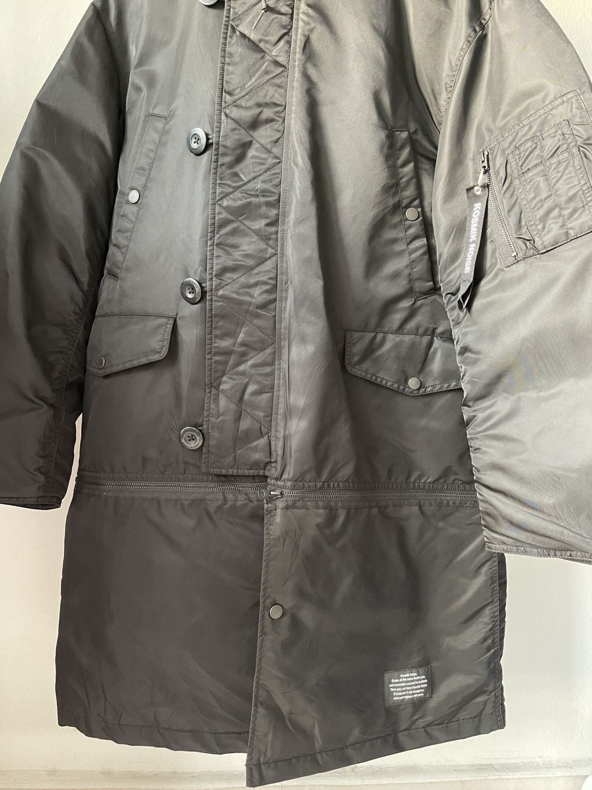 Undercover Undercover Kosmik Noise x Gu 2 in 1 Parka Jacket Size US XL / EU 56 / 4 - 4 Thumbnail