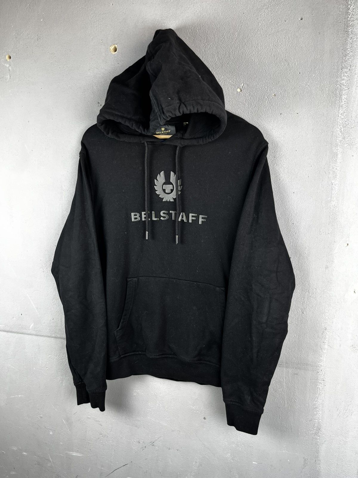 Belstaff Belstaff hoodie big logo size xl Size US XL / EU 56 / 4 - 3 Thumbnail