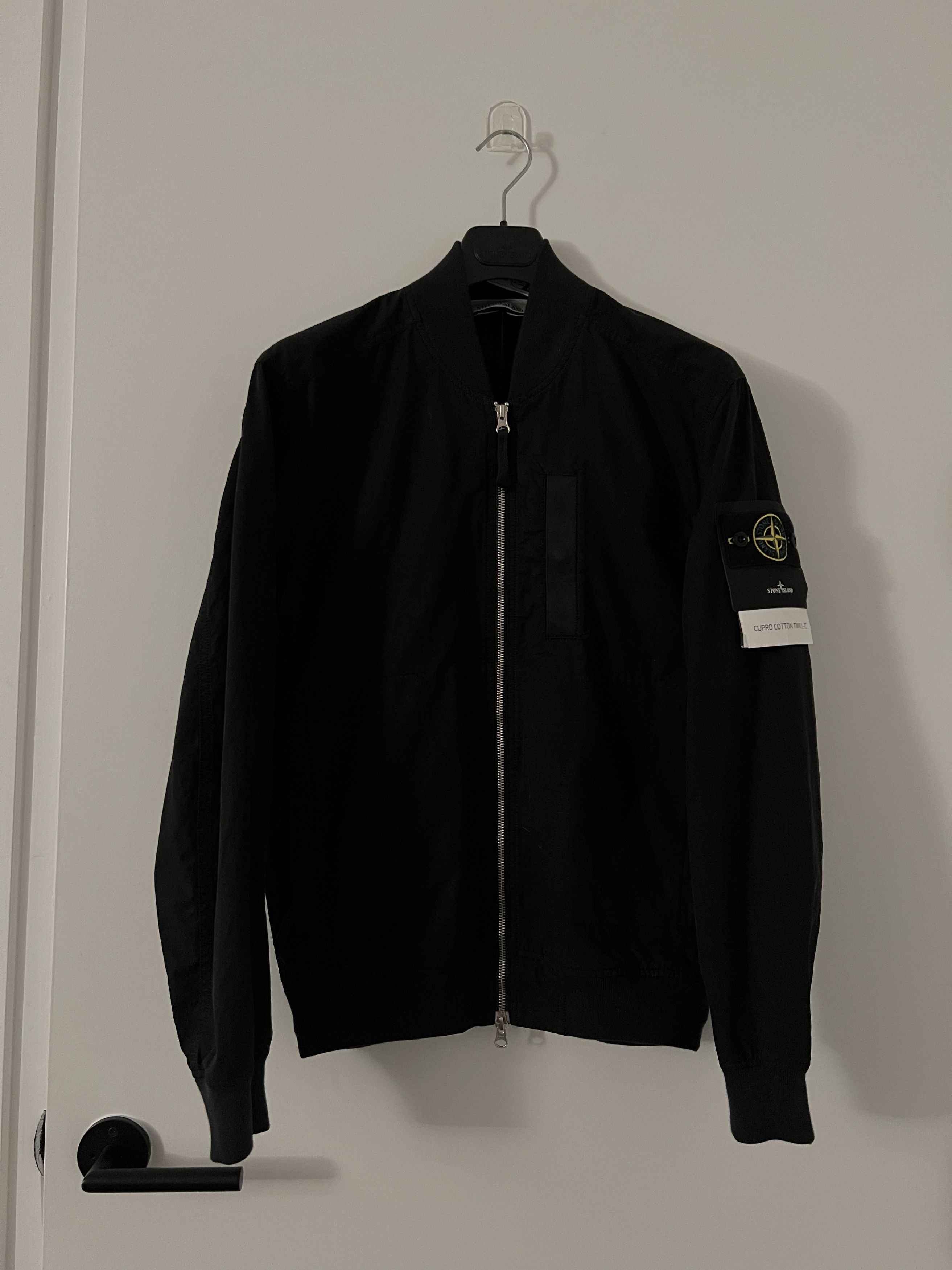 Stone Island Stone Island SS23 Cupro Cotton Twill-Tc Bomber Jacket Size US S / EU 44-46 / 1 - 1 Thumbnail