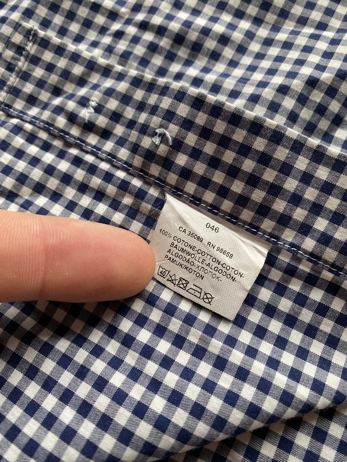 Paul & Shark Paul & Shark Yachting Geometric Shirt Button Made in Italy Size US XXL / EU 58 / 5 - 11 Thumbnail