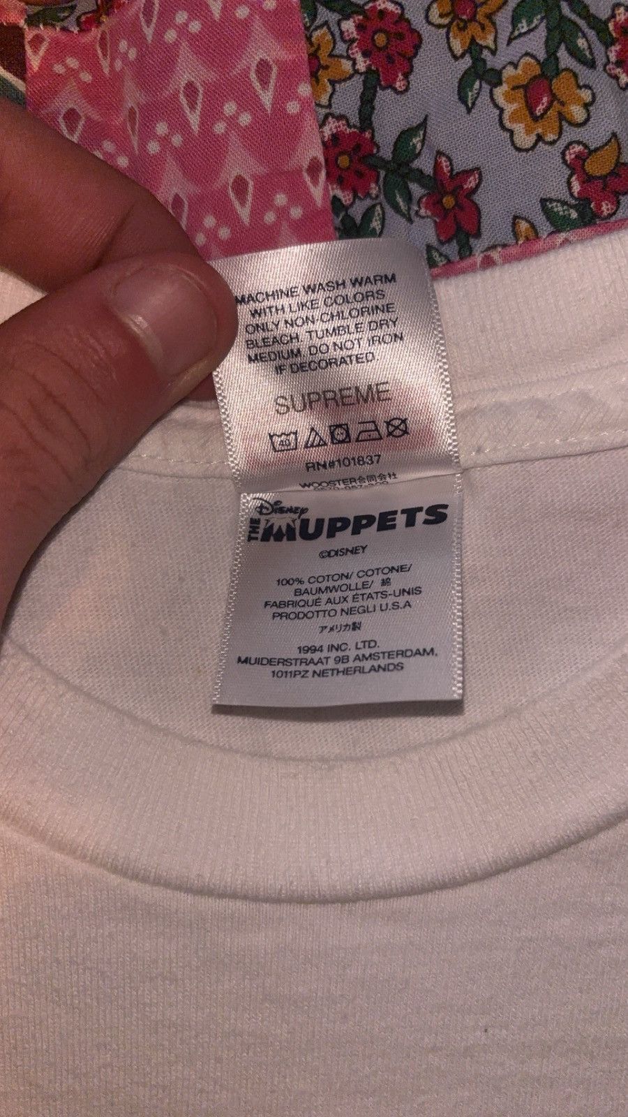 Disney × Supreme Supreme disney muppets rowlf t shirt Size US S / EU 44-46 / 1 - 4 Thumbnail