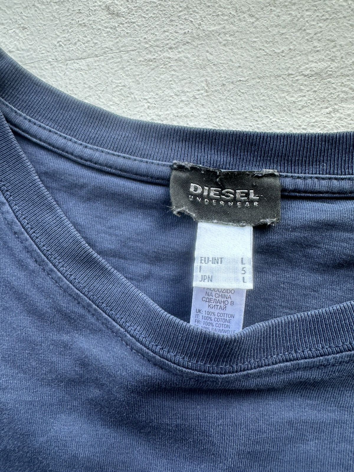 Diesel × Japanese Brand × Vintage 🚨Y2K Vintage Diesel Longsleeve T Shirt Archive Hype avant Size US L / EU 52-54 / 3 - 5 Thumbnail