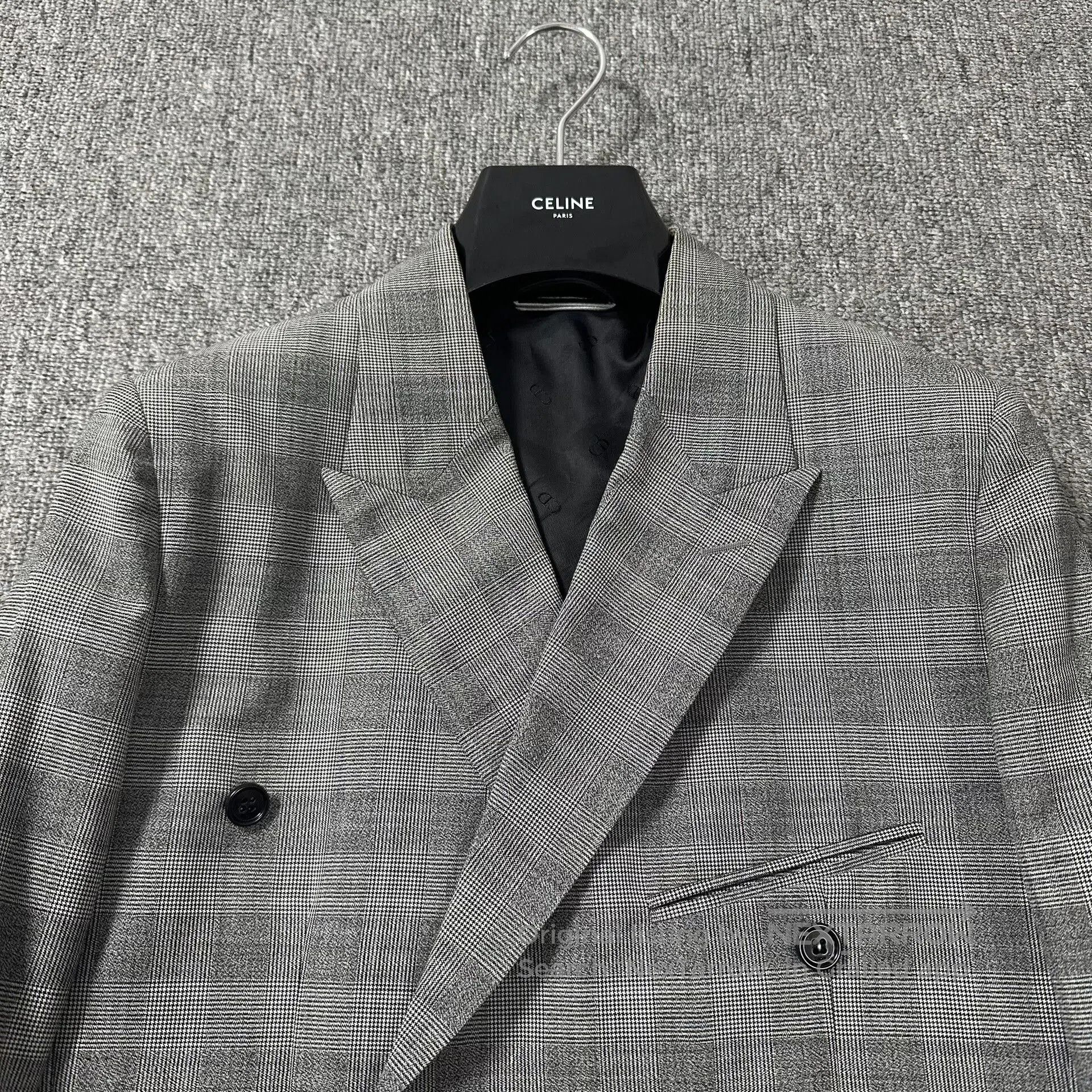 Dior Dior Checkered Wool Suit Jacket. Size US M / EU 48-50 / 2 - 2 Thumbnail