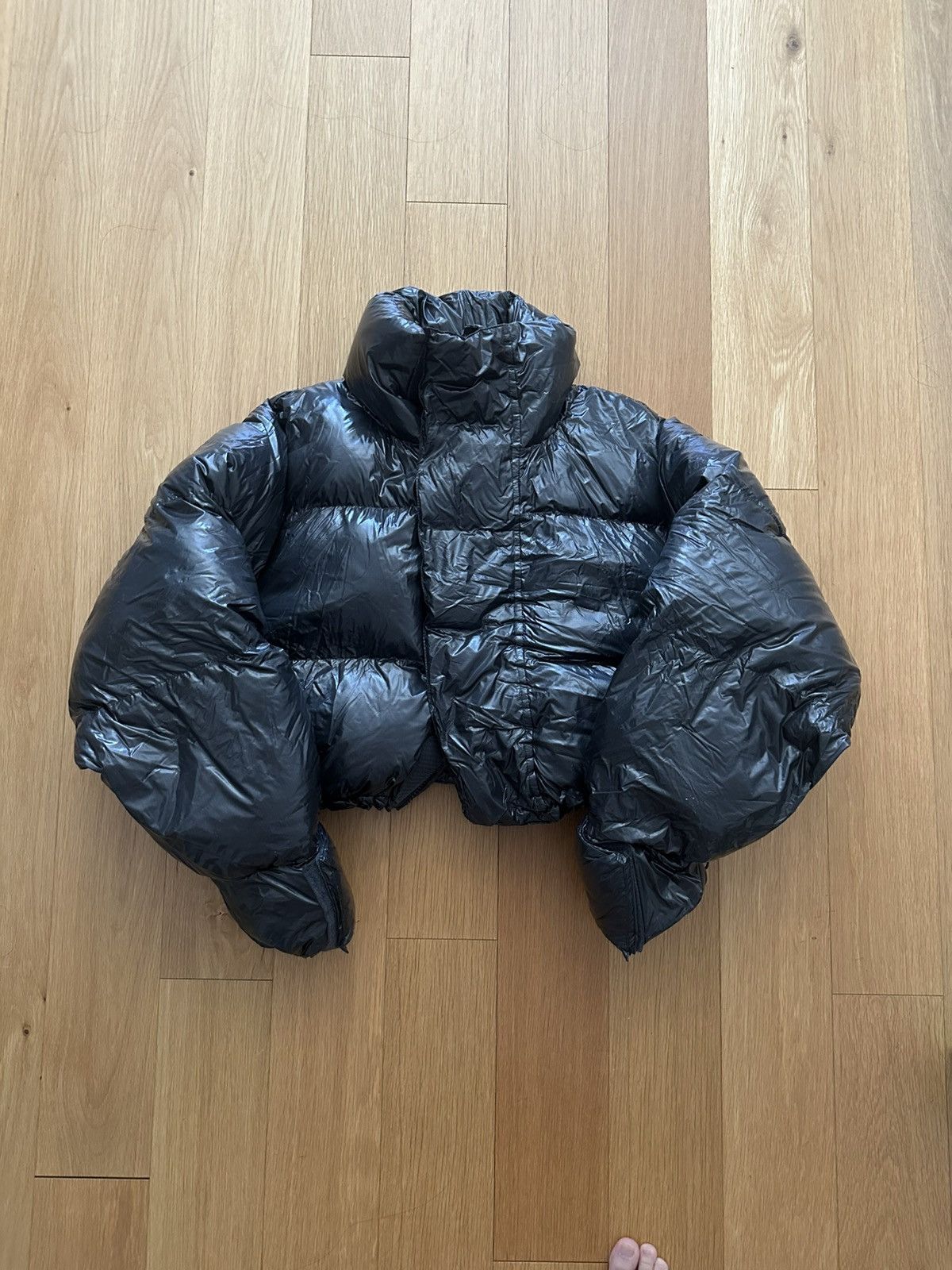 Entire Studios Entire Studios Grey Down Puffer Jacket Size M / US 6-8 / IT 42-44 - 1 Thumbnail