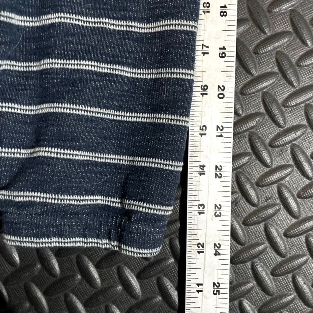 Billabong Billabong Blue Striped Pullover Hoodie Drawstring Sweater Men's Large Size US L / EU 52-54 / 3 - 5 Thumbnail