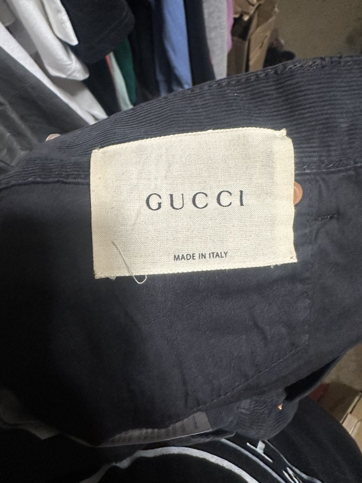 Gucci Gucci Corduroy Pants Navy Blue Size US 32 / EU 48 - 9 Thumbnail