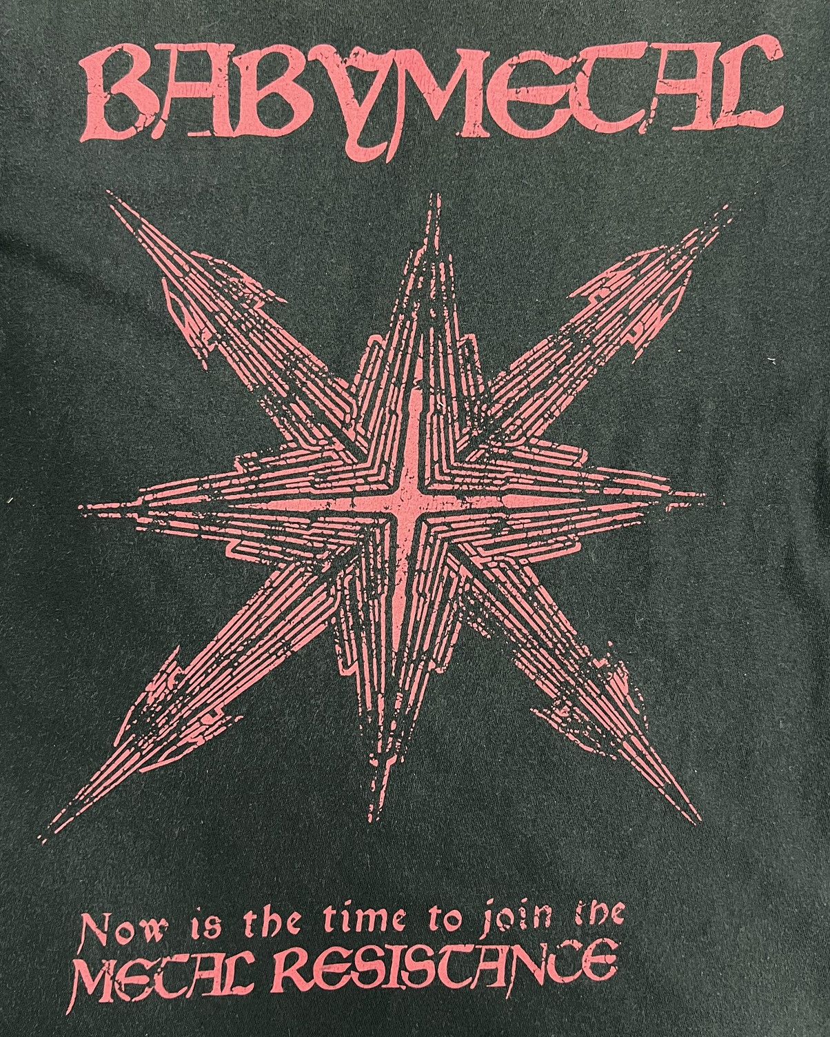 Band Tees × Vintage Baby Metal The One Japanese Band T Shirt Amuse Size US L / EU 52-54 / 3 - 5 Thumbnail