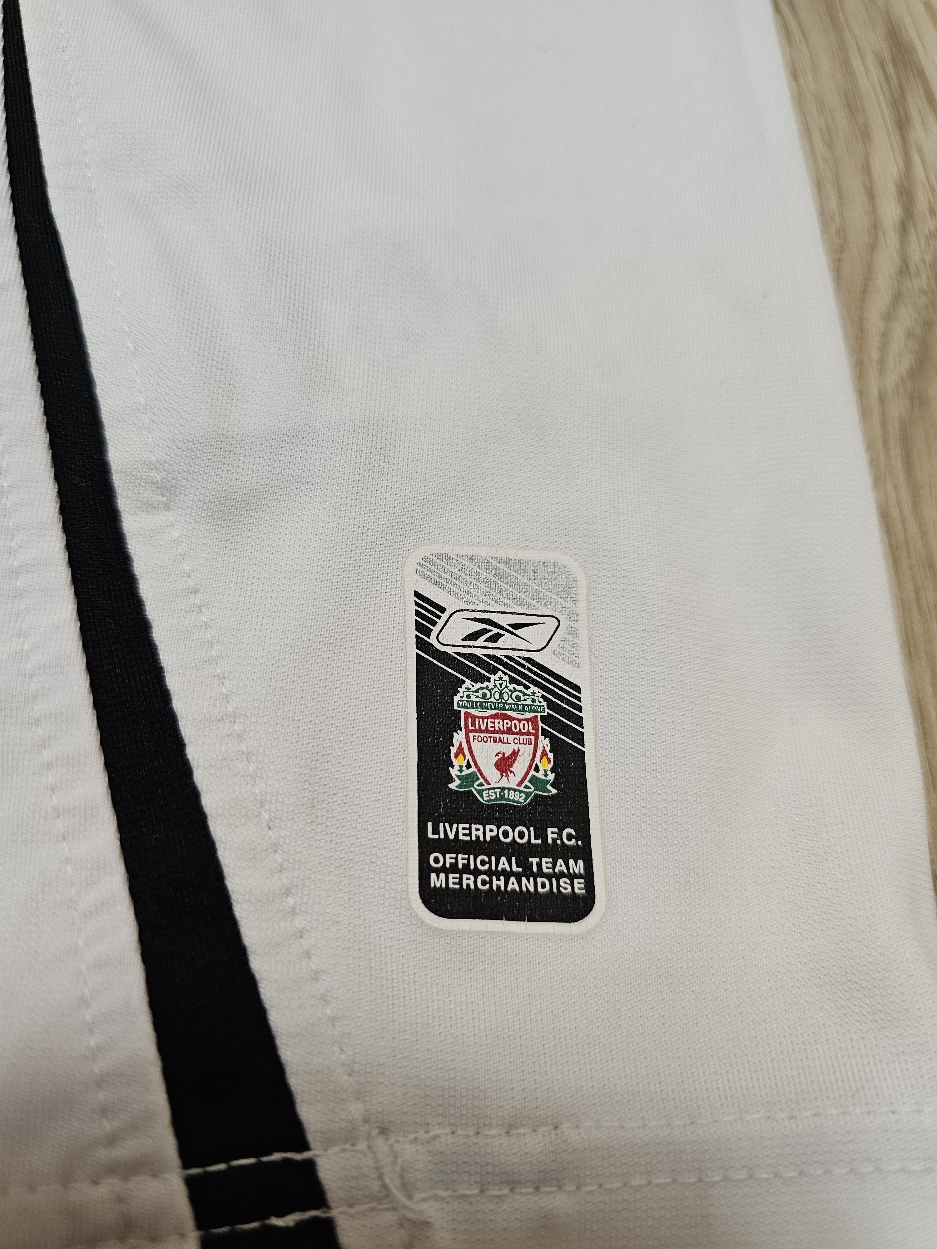 Vintage LIVERPOOL 2005 2006 AWAY FOOTBALL SHIRT SOCCER JERSEY Size US S / EU 44-46 / 1 - 5 Thumbnail