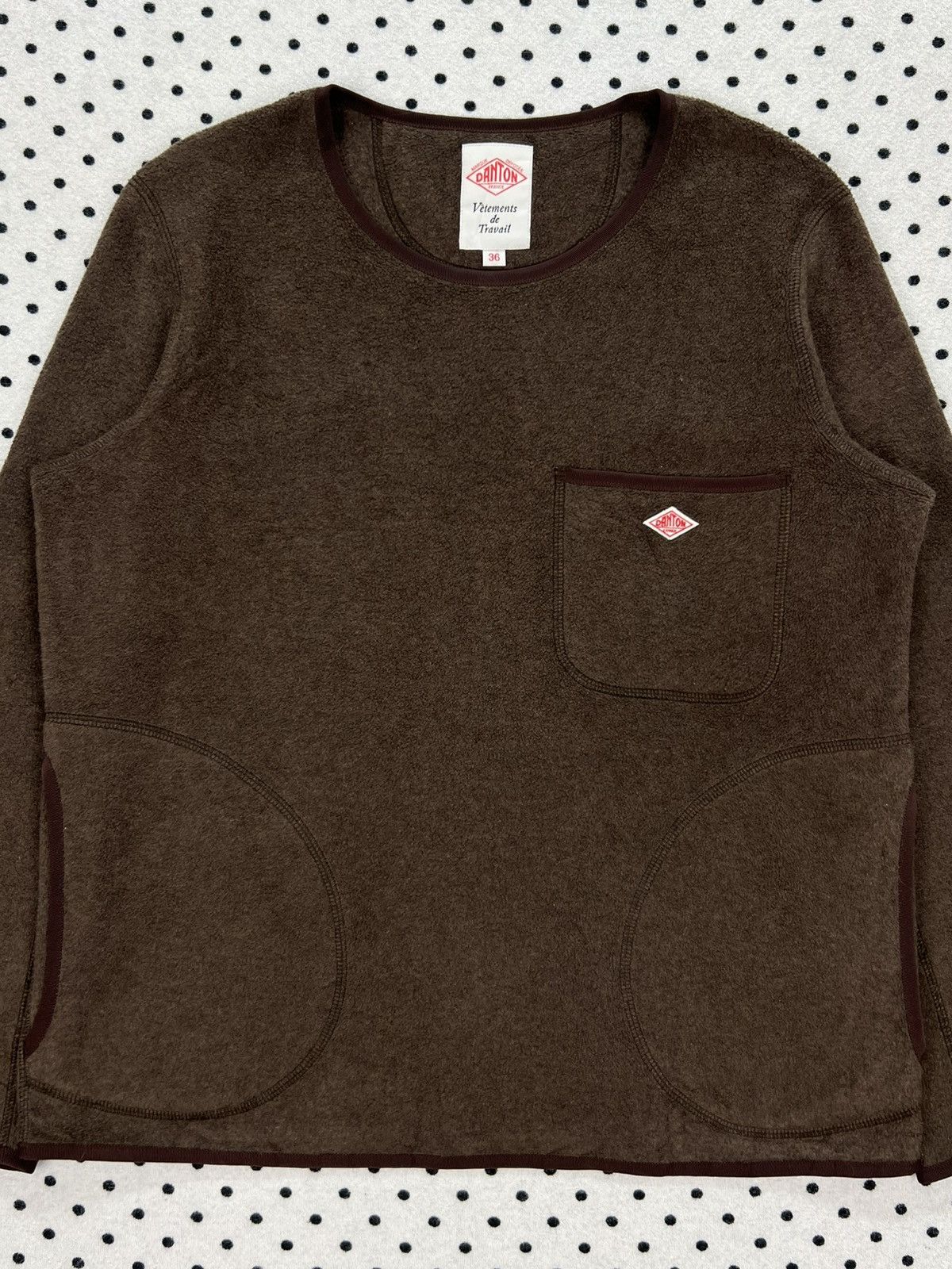 Danton Danton Brown Fleece Size US XS / EU 42 / 0 - 3 Thumbnail