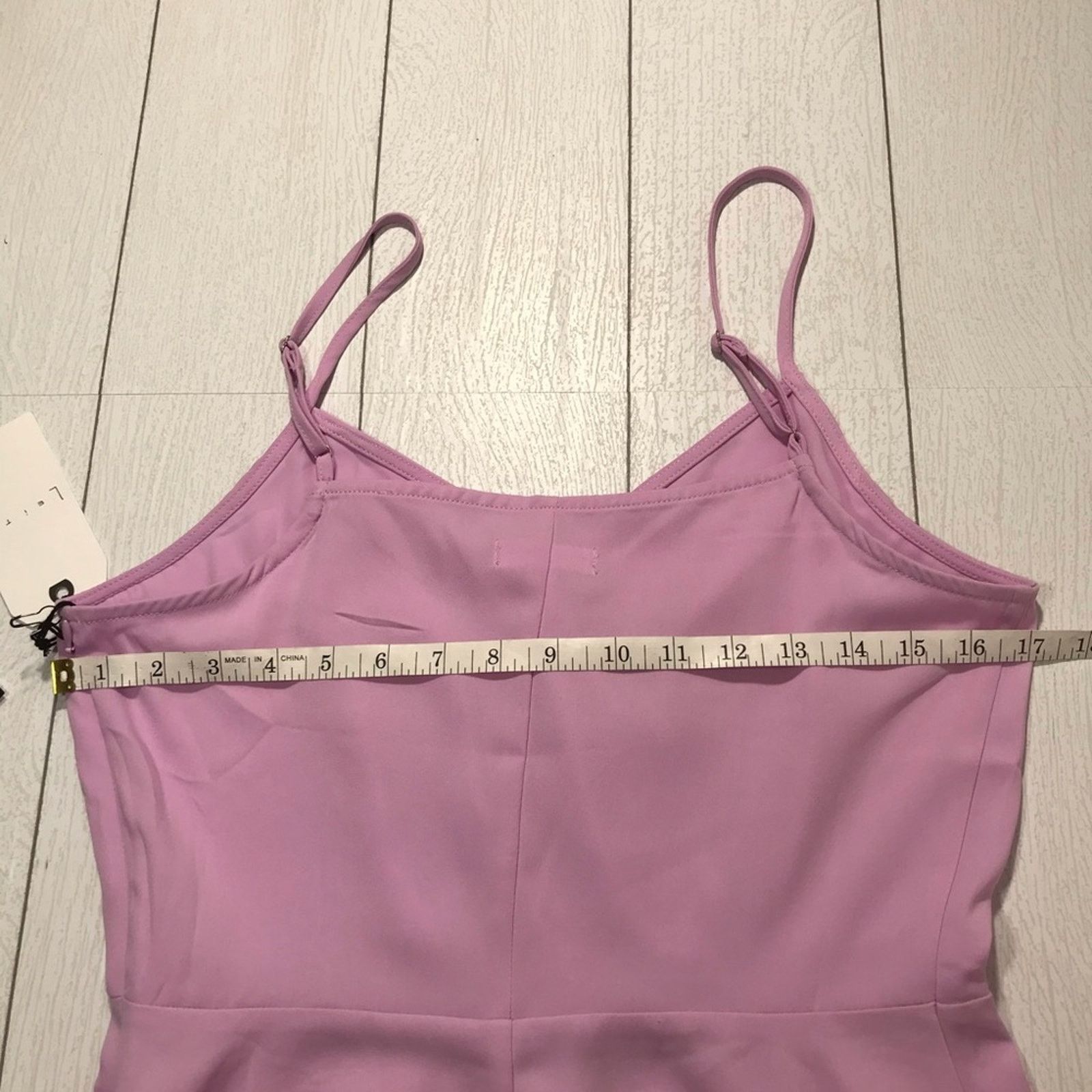 Other Leith Lavender Faux Wrap Camisole Top Medium NWT Size M / US 6-8 / IT 42-44 - 3 Thumbnail