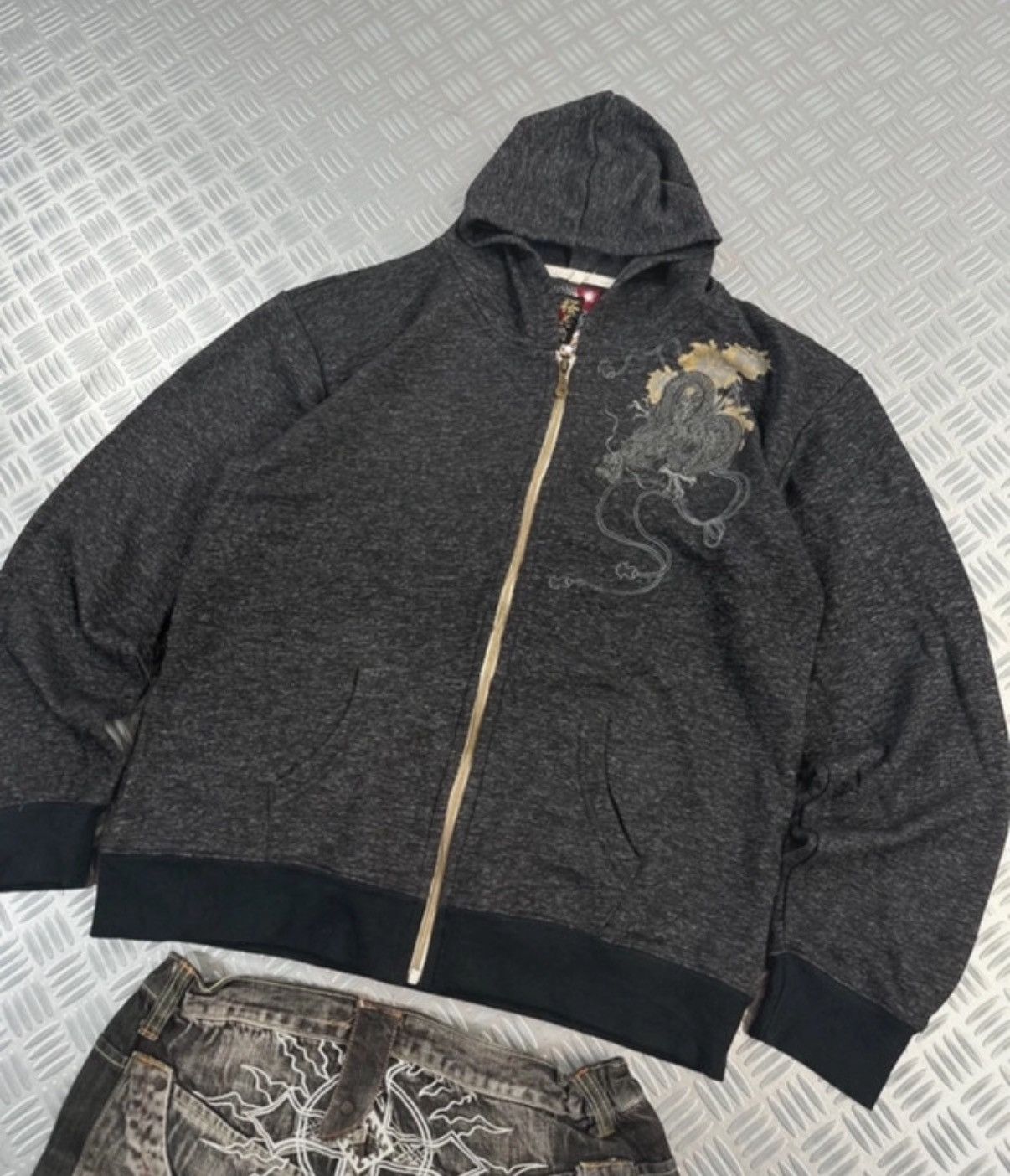 Designer × Japanese Brand × Vintage Sukajan Souvenir Bullet noise karakuri tamashi Jacket Size US XXL / EU 58 / 5 - 2 Thumbnail