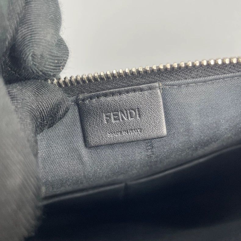 Fendi Fendi Black Handbag with Studs and Details-2505 Size ONE SIZE - 6 Thumbnail