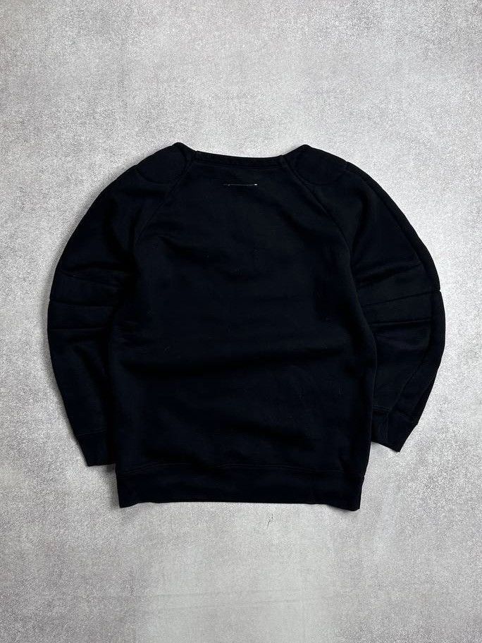 Maison Margiela Maison Margiela MM6 Black Embroidery Sweatshirt M Size US M / EU 48-50 / 2 - 9 Thumbnail