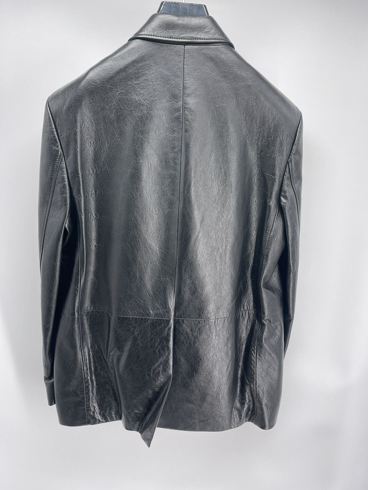 Celine Celine leather Blazer Size US M / EU 48-50 / 2 - 7 Thumbnail