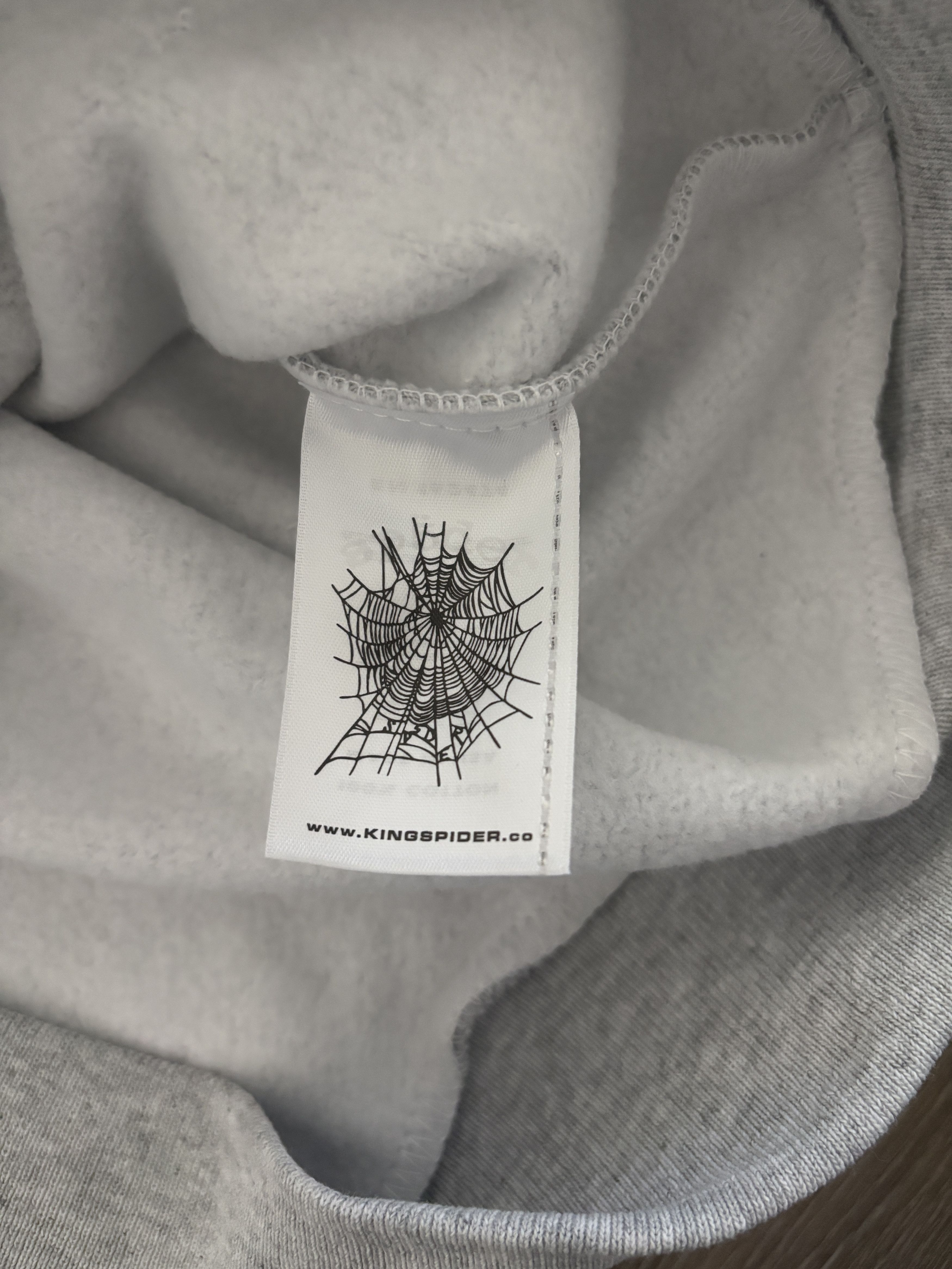 Sp5der Grey Atlanta Zip Up Hoodie Size US M / EU 48-50 / 2 - 5 Thumbnail