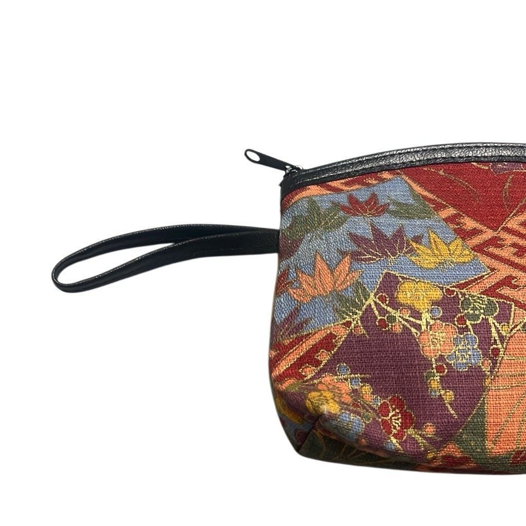 Other Fabric Floral Geometric multicolor Cosmetic Makeup Bag Penci Size ONE SIZE - 5 Thumbnail