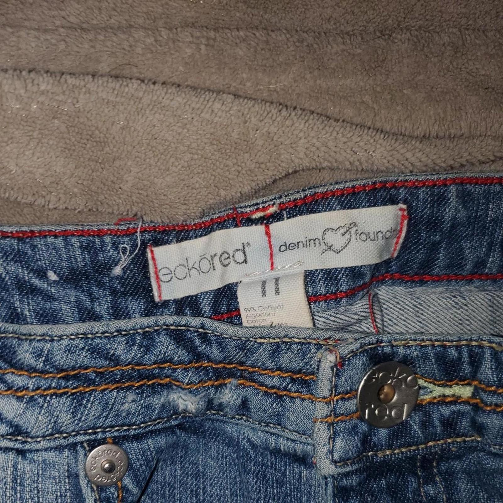 Ecko Unltd. Ecko Unltd. Women's Blue and Navy Jeans Size 34" / US 12 / IT 48 - 8 Thumbnail