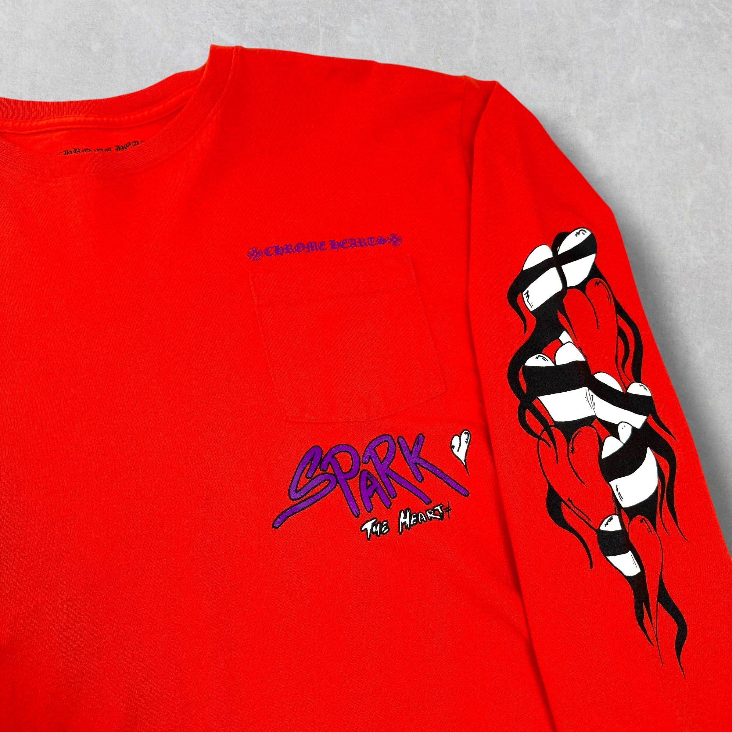 Chrome Hearts Chrome Hearts Matty Boy 'Sick Heart' Long Sleeve XXL Size US XXL / EU 58 / 5 - 5 Thumbnail