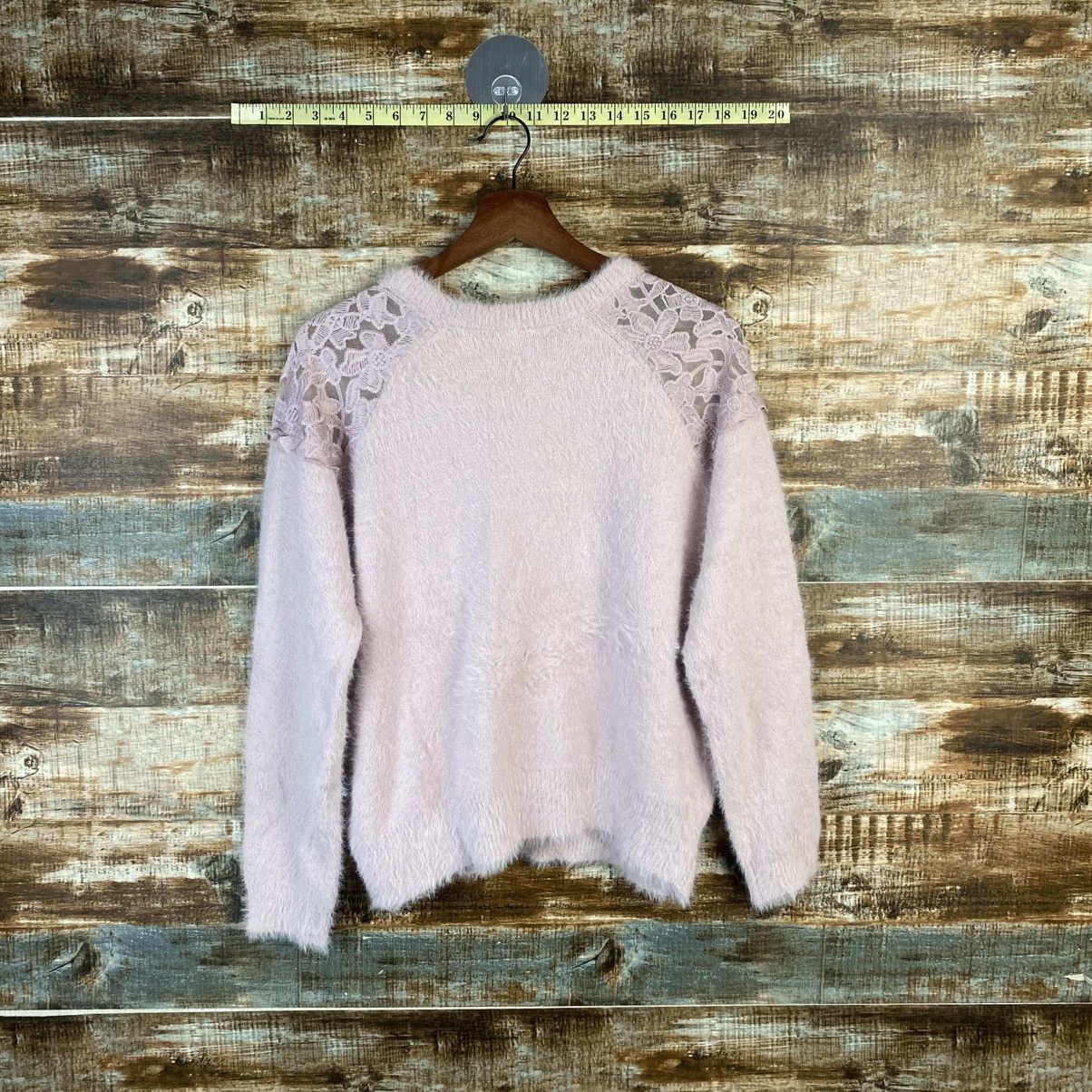 Vintage DL GU Pink Mohair fur shaggy sexy Knitwear #C1092 Size L / US 10 / IT 46 - 12 Thumbnail