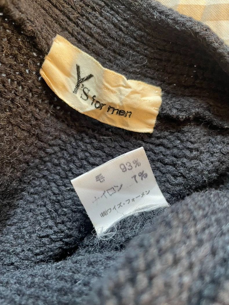 Y's for Men Y's For Men 80s Early Black Wool Vest Size US M / EU 48-50 / 2 - 6 Thumbnail