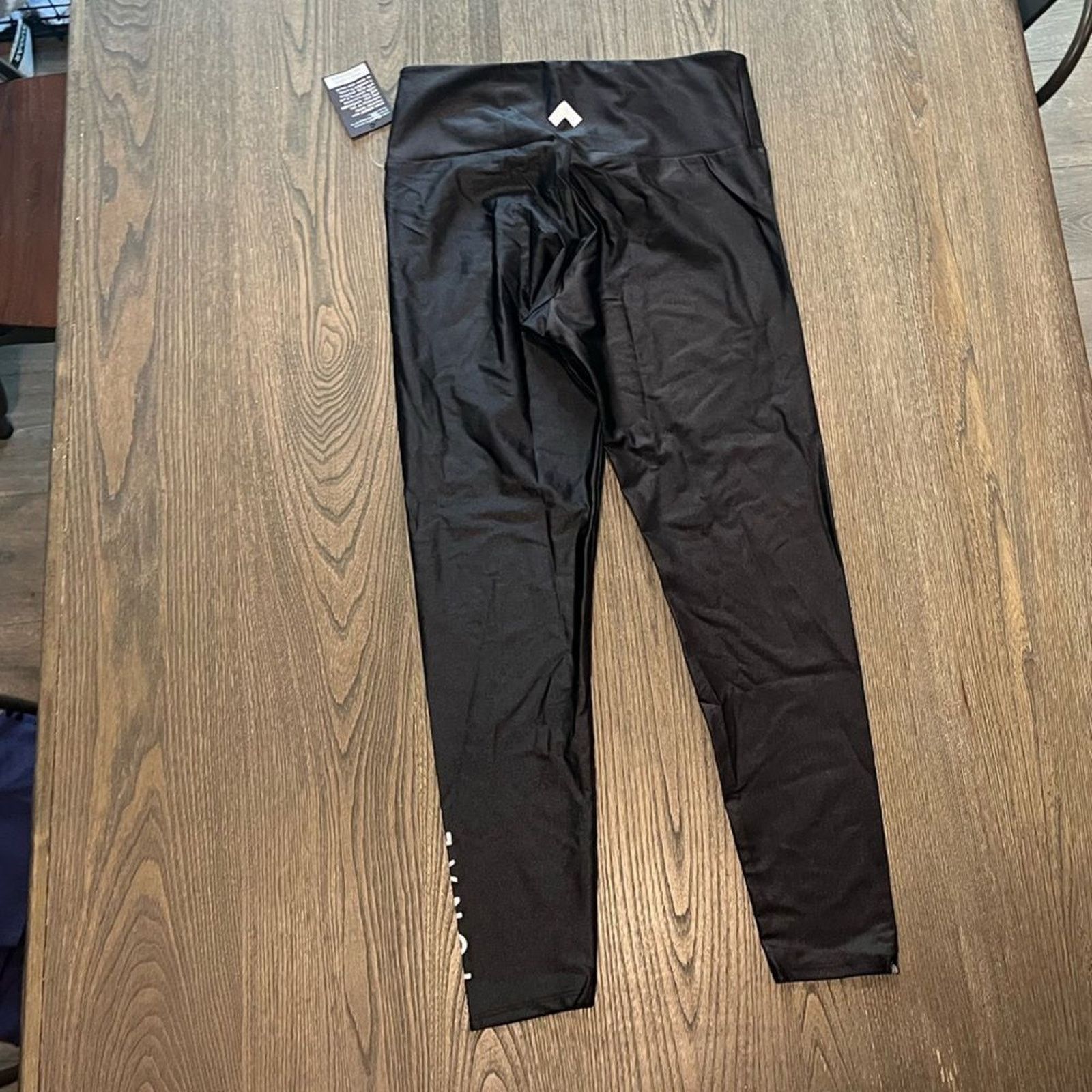 Vintage NWT Onzie Tonal High Rise Athletic Leggings Black Size XL Size 36" / US 14 / IT 50 - 8 Thumbnail