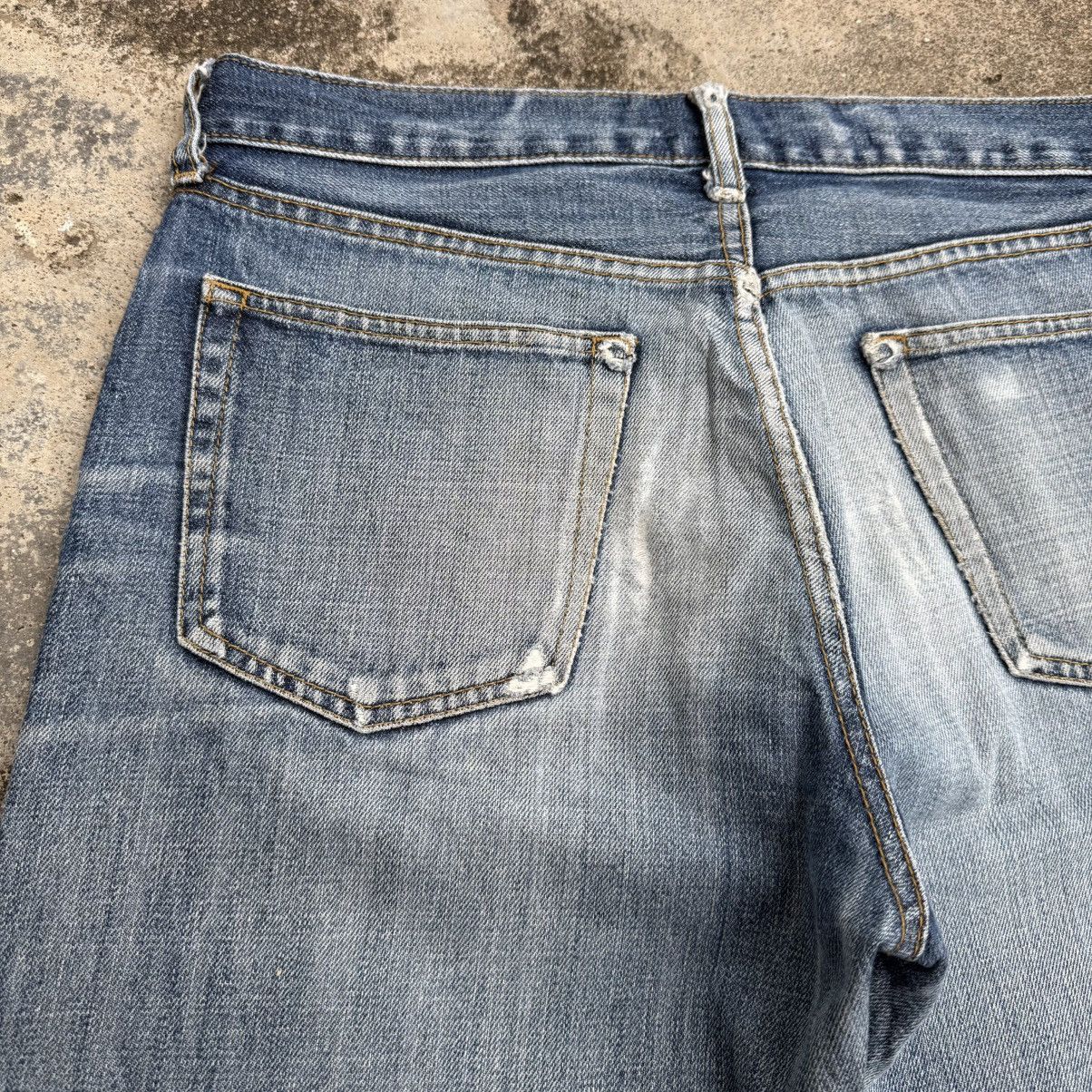 Japanese Brand VINTAGE JAPANESE FADED RIPPEP JEAN DENIM PANTS Size US 34 / EU 50 - 11 Thumbnail