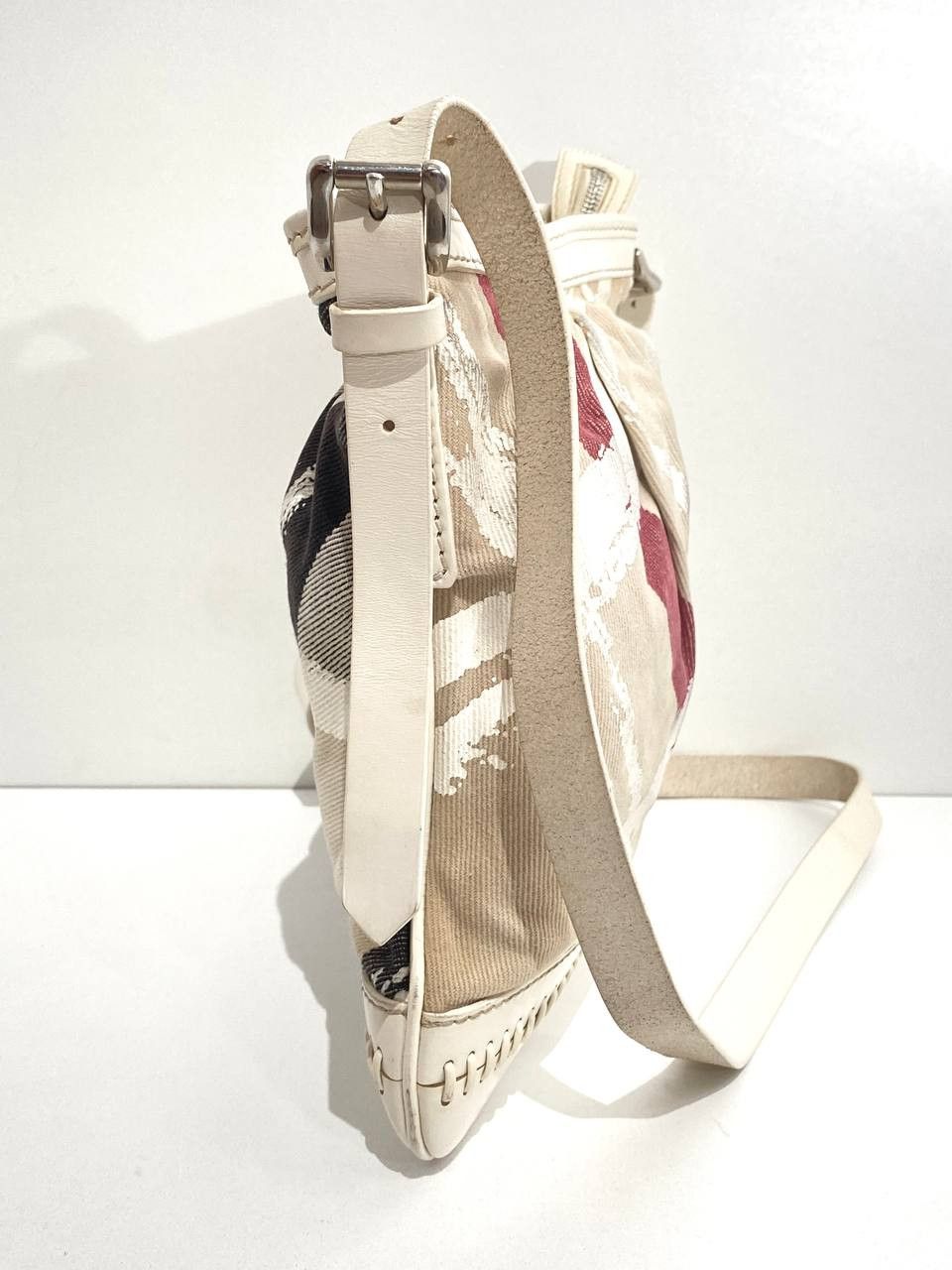Burberry Burberry Nova Check Monogram Canvas Leather Shoulder Bag Y2K Size ONE SIZE - 7 Thumbnail