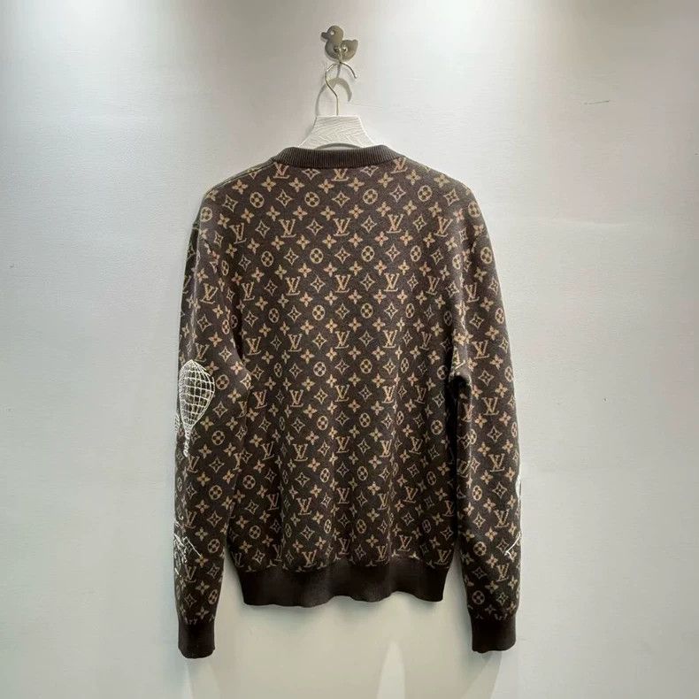 Louis Vuitton Louis Vuitton 24 New Brown Embroidered Graffiti Full Print Size US L / EU 52-54 / 3 - 4 Thumbnail