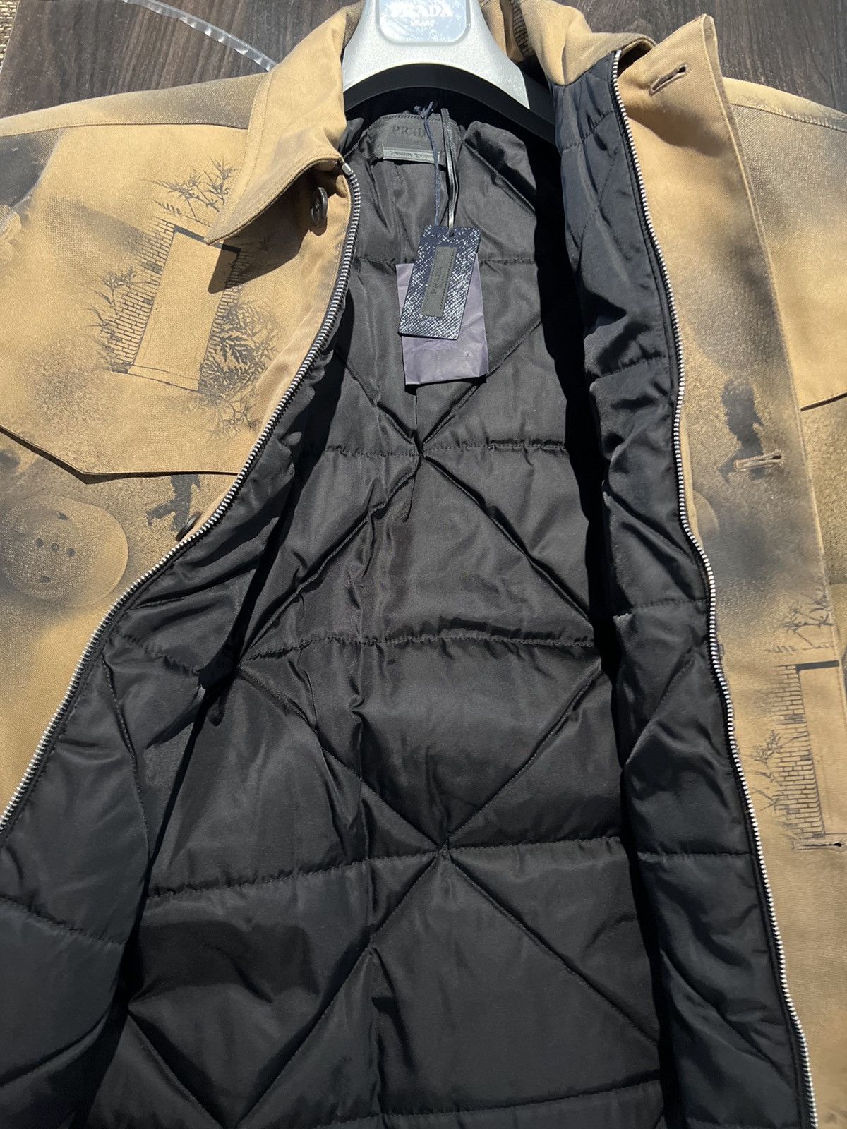 Prada × Raf Simons Prada FW22 Mens Cinematic “Special Edition” printed Parka Size US M / EU 48-50 / 2 - 11 Thumbnail