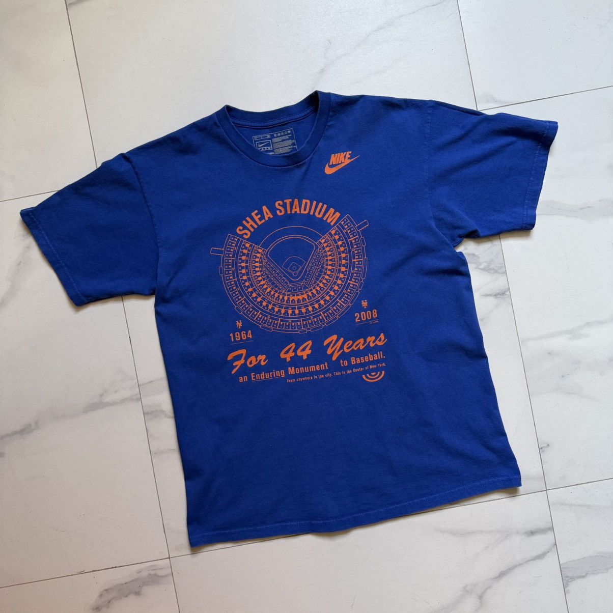 Nike Vintage Y2K Nike Shea Stadium Tee Size US S / EU 44-46 / 1 - 3 Thumbnail