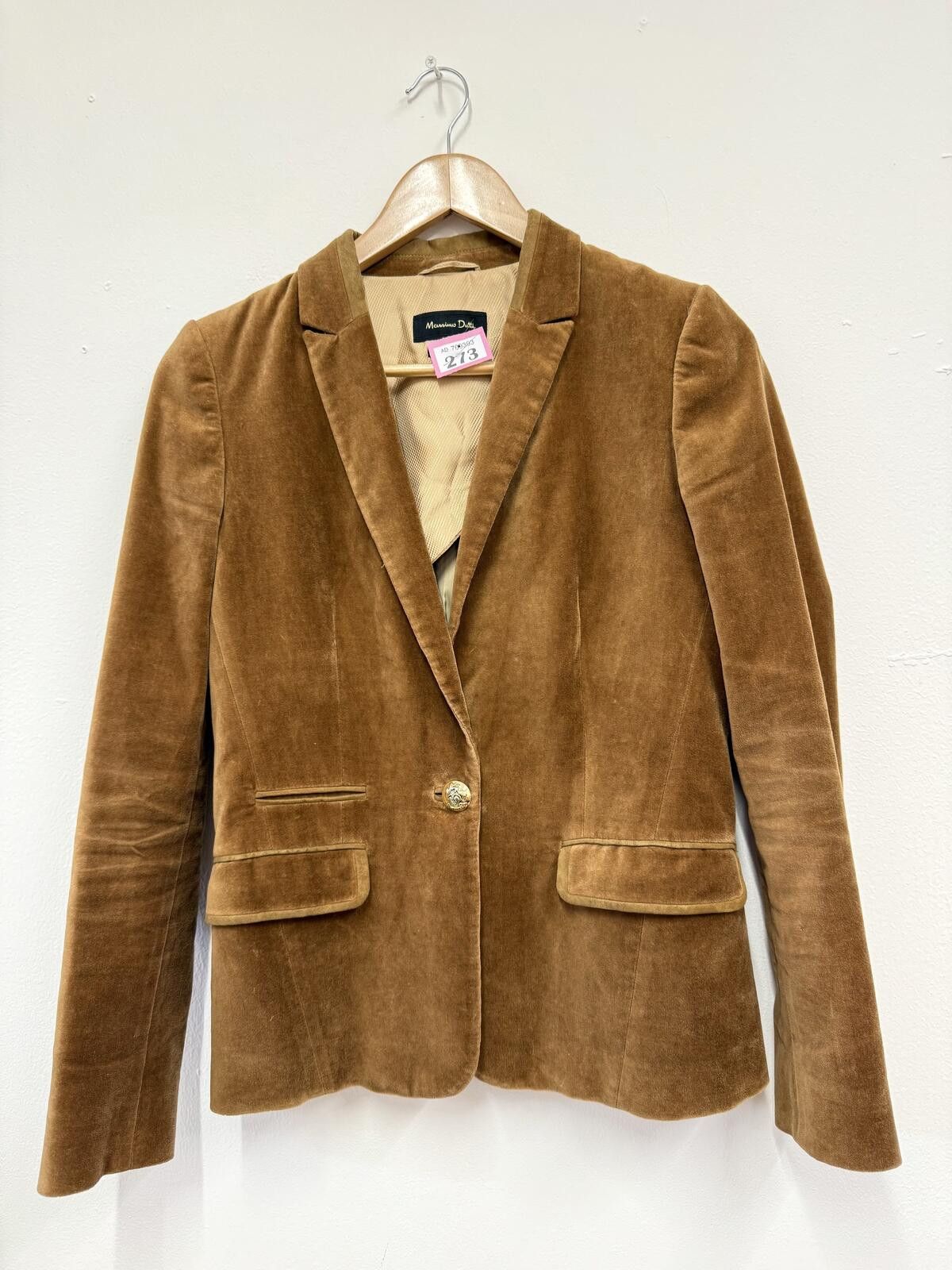 Other Massimo dutti blazer in golden color :) Size 40R - 1 Thumbnail
