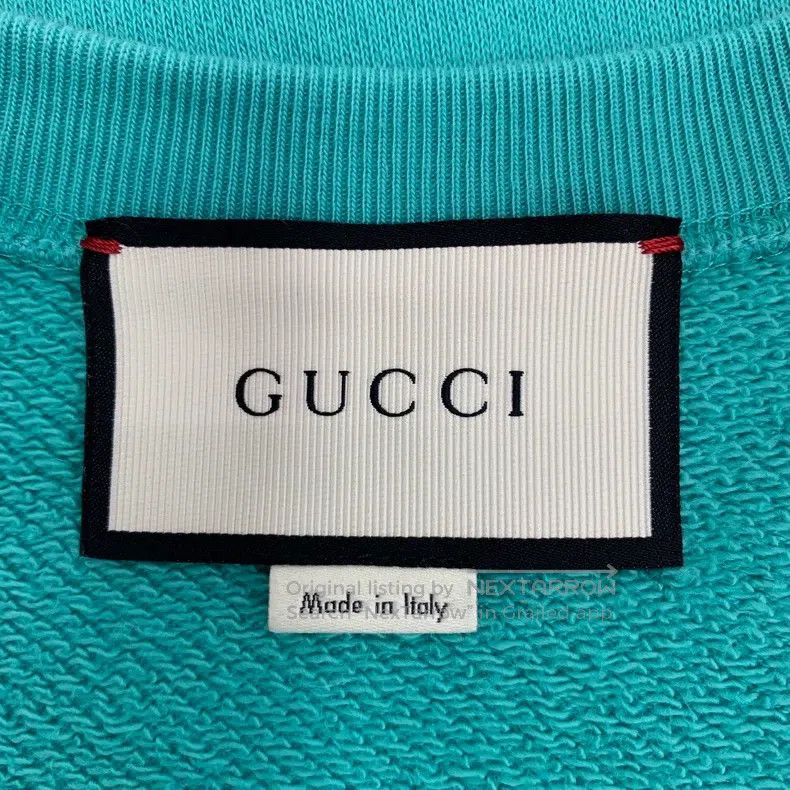 Gucci gucci Lake blue flower fairy embroidered cotton round-neck Size XXS / US 00 / IT 34 - 5 Thumbnail