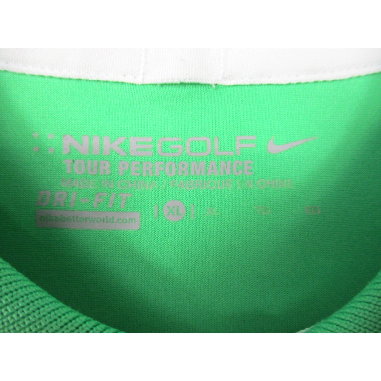 Nike Nike Polo Shirt Mens XL Green Short Sleeve Performance Golf Ross Bridge Size US XL / EU 56 / 4 - 5 Thumbnail