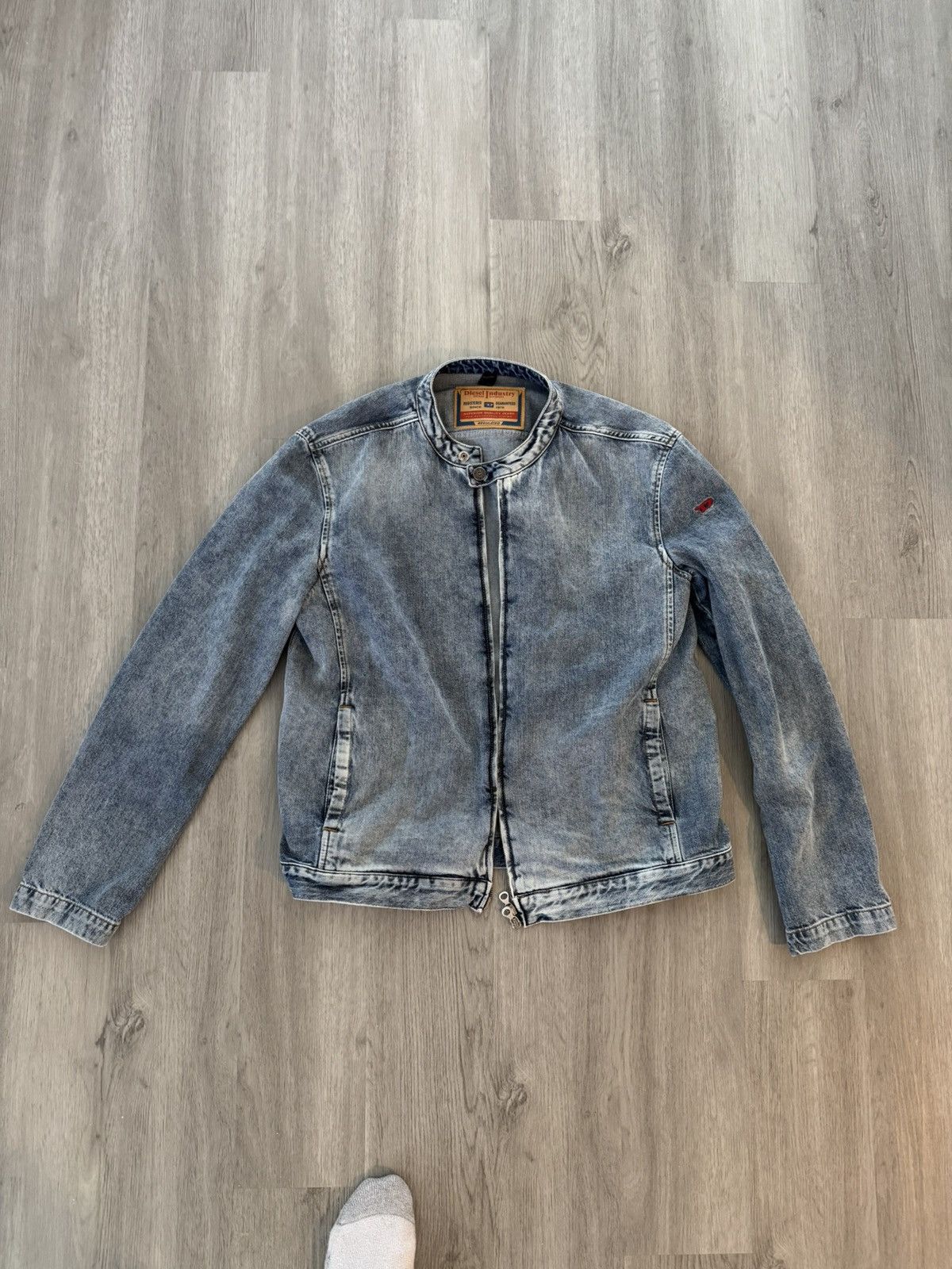Diesel Diesel Denim Jacket Moto Size US XL / EU 56 / 4 - 1 Thumbnail