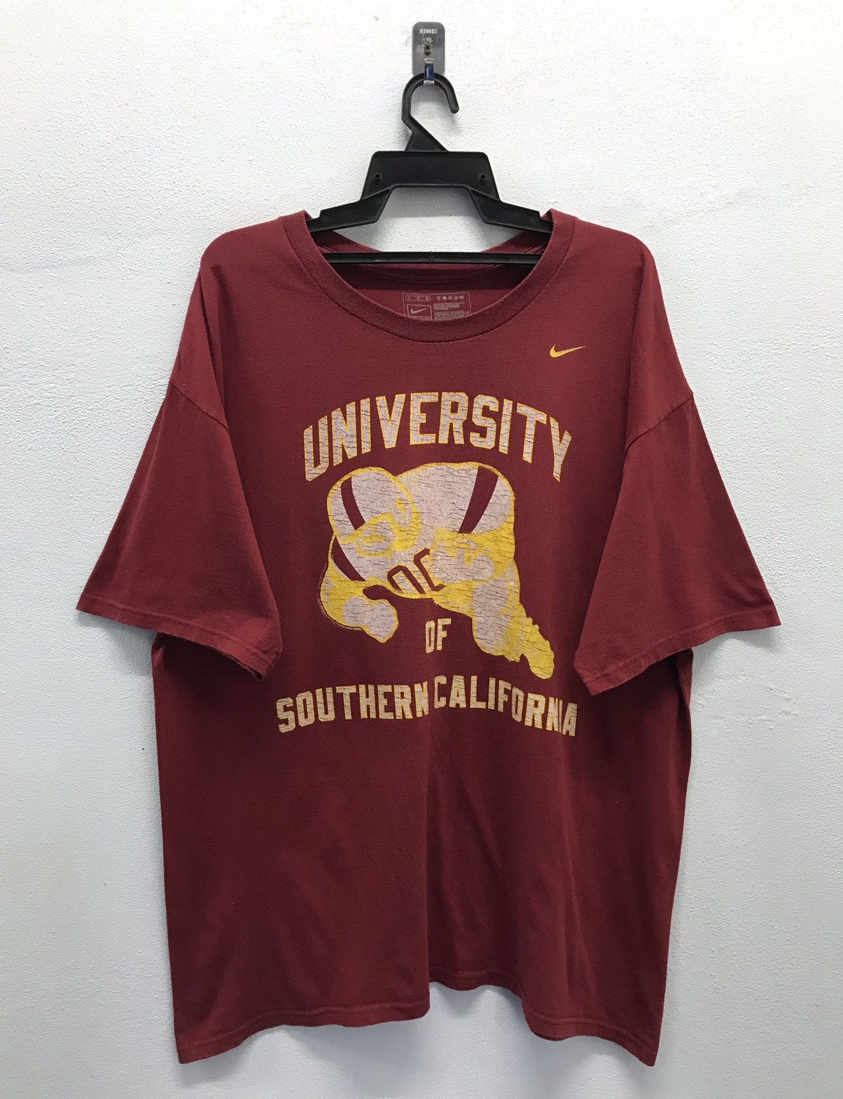 Nike × Vintage Vintage Nike Team University Southern California Shirt Size US XL / EU 56 / 4 - 1 Thumbnail