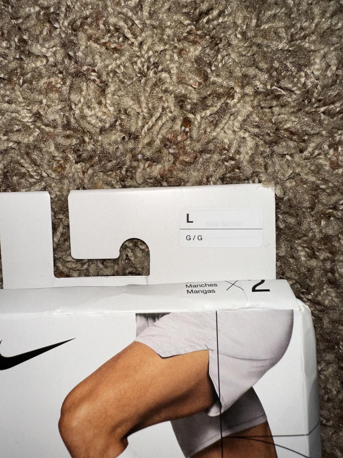 Nike Nike Zone Support White Calf Sleeves Size ONE SIZE - 3 Thumbnail